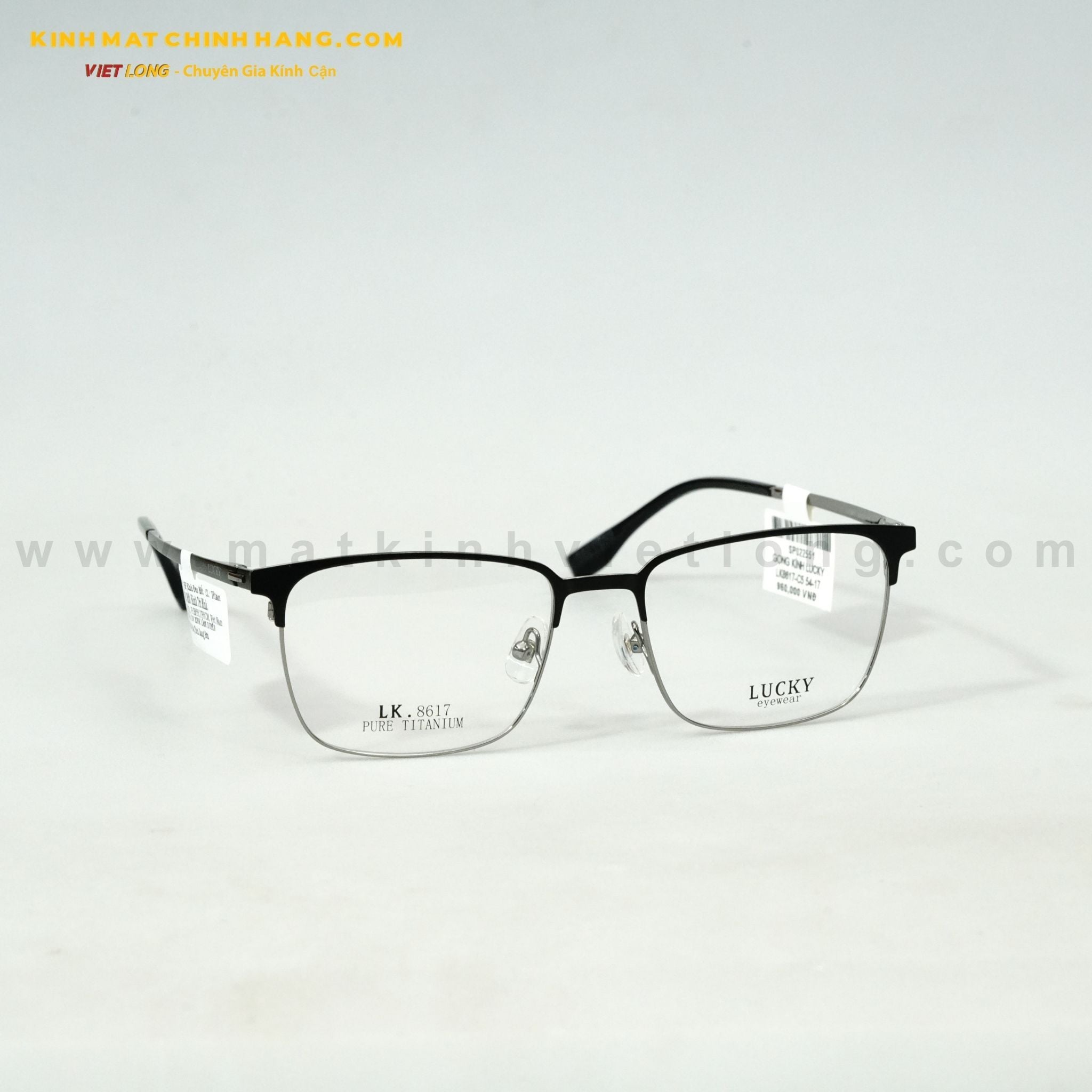  GỌNG KÍNH LUCKY LK8617-C5 54-17 