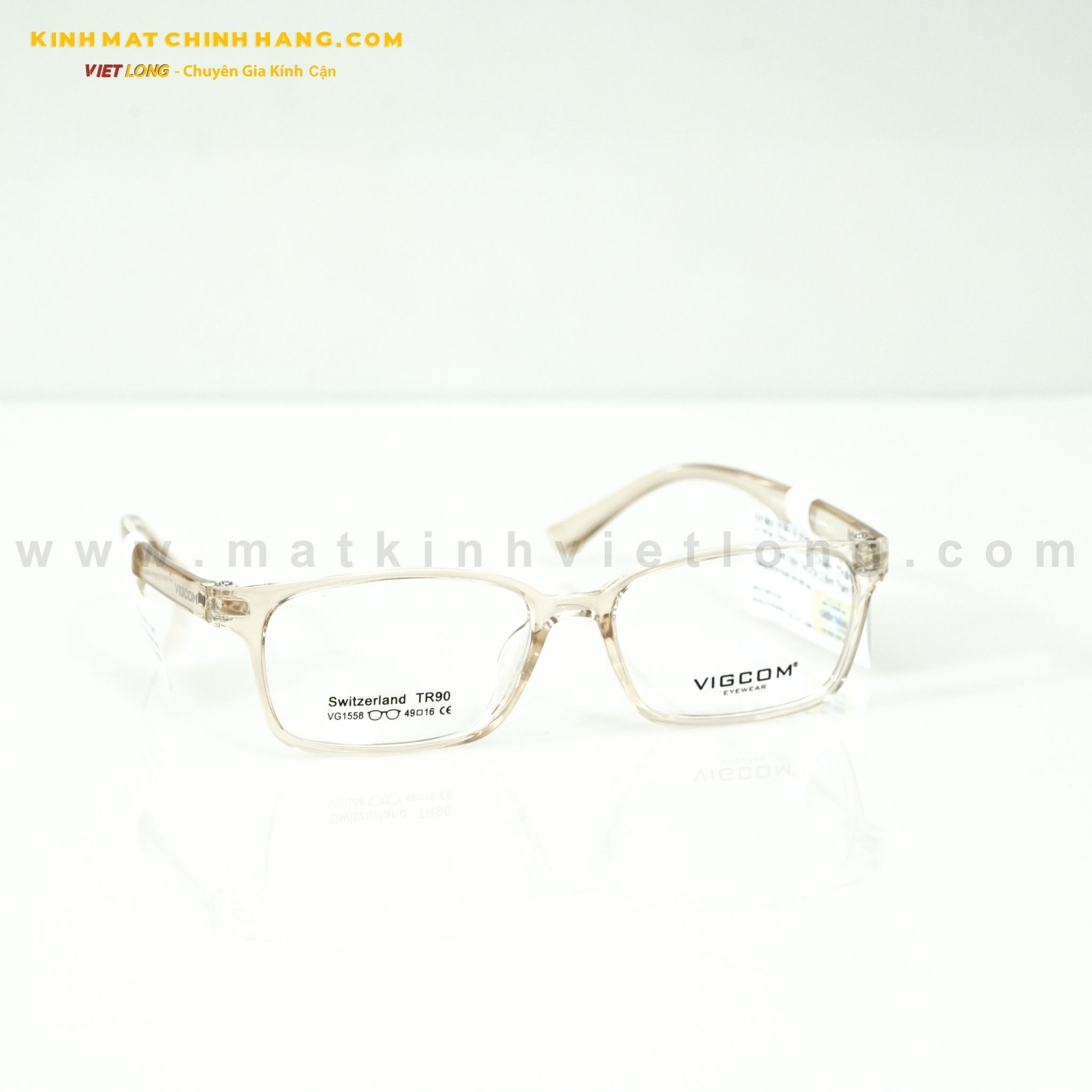  GỌNG KÍNH VIGCOM VG1558-K6 49-16 