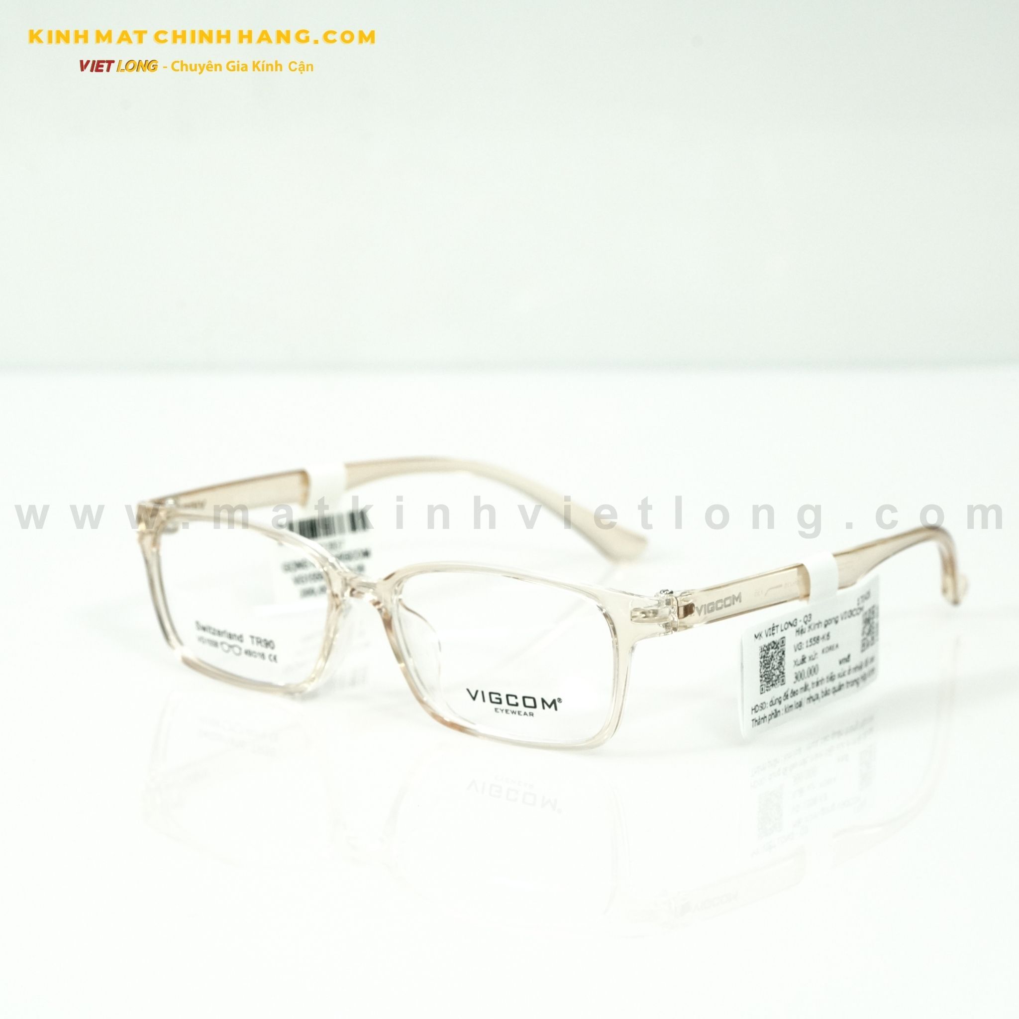  GỌNG KÍNH VIGCOM VG1558-K6 49-16 