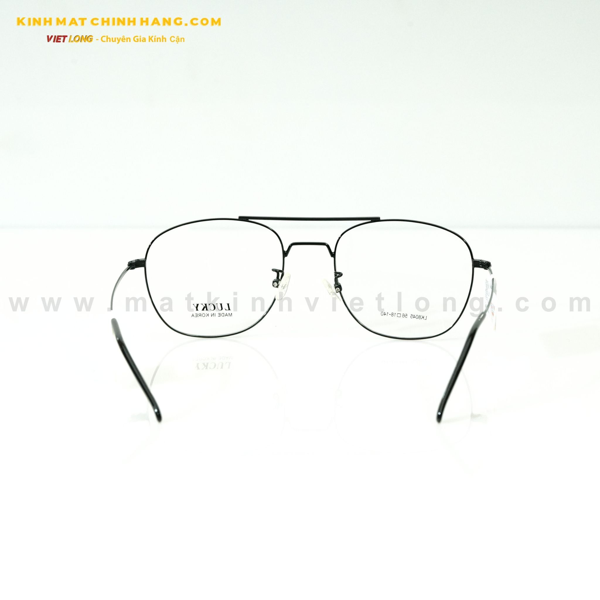  GỌNG KÍNH LUCKY LK8045-BK 56-18 