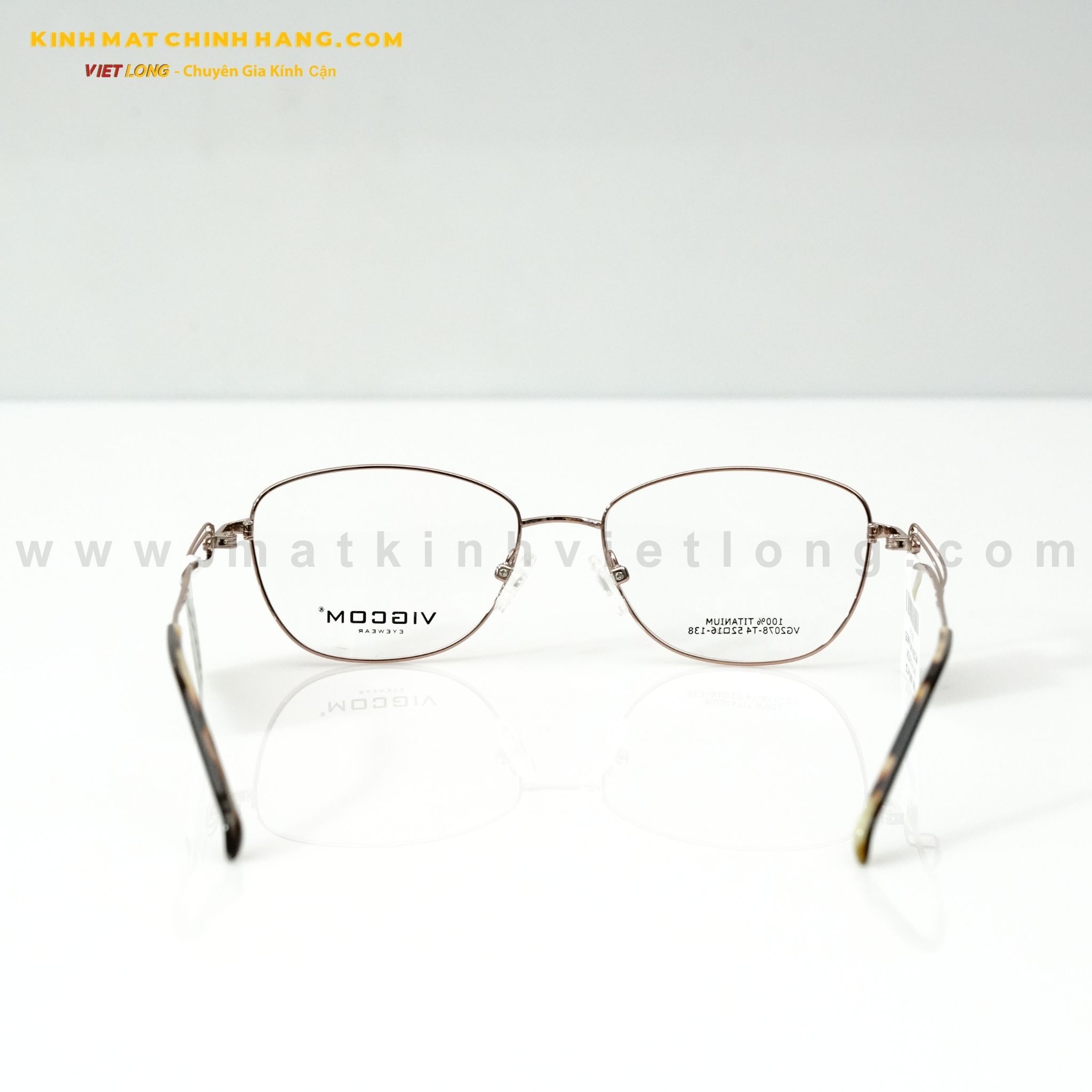  GỌNG KÍNH VIGCOM VG2078-T4 52-16 