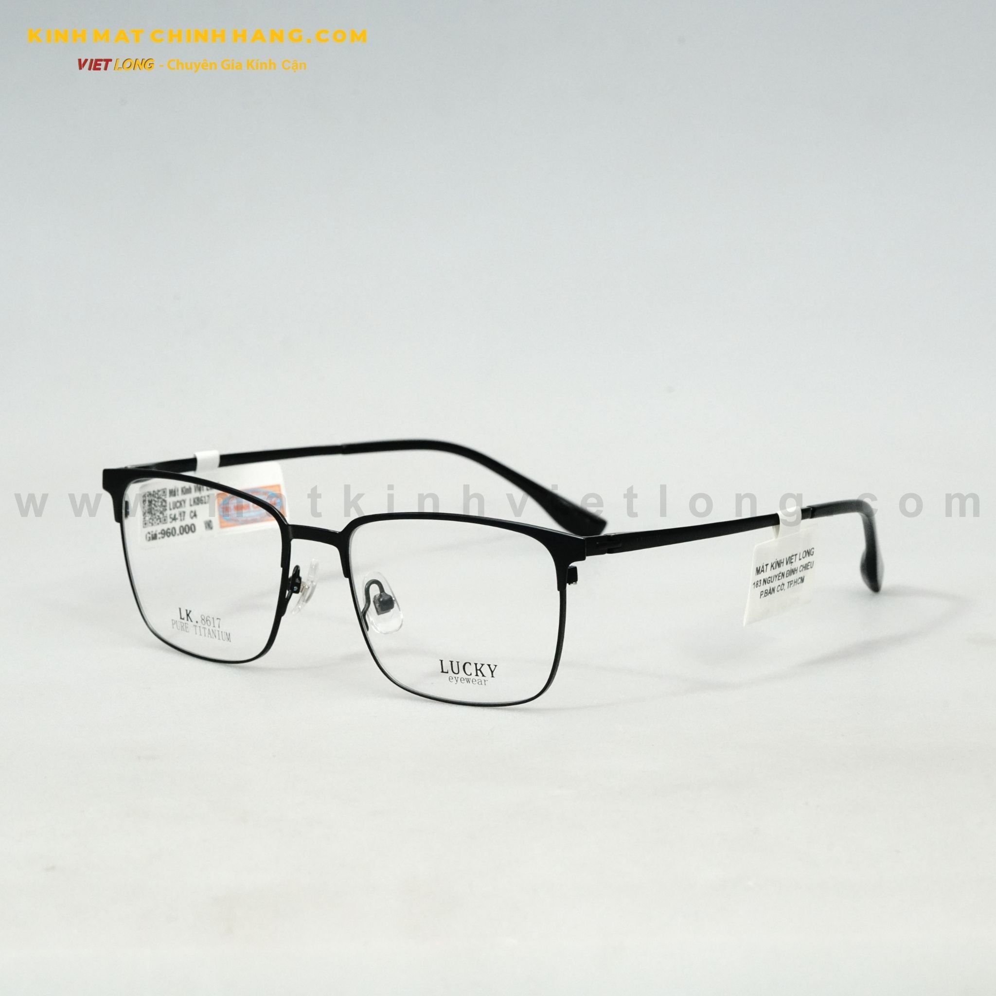  GỌNG KÍNH LUCKY LK8617-C4 54-17 