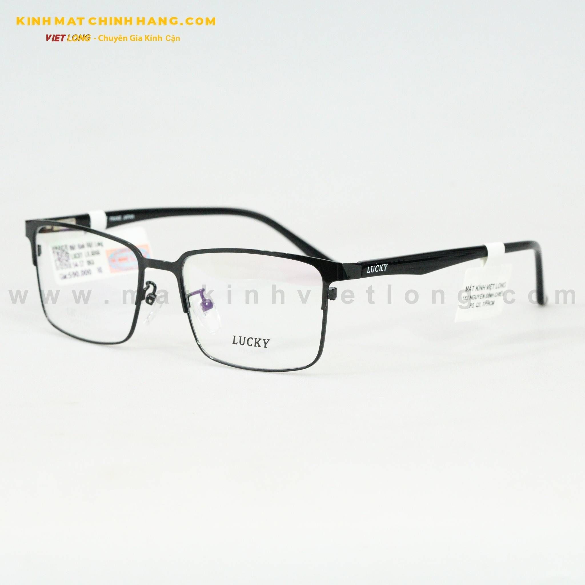  GỌNG KÍNH LUCKY LK6066-BKA 54-17 