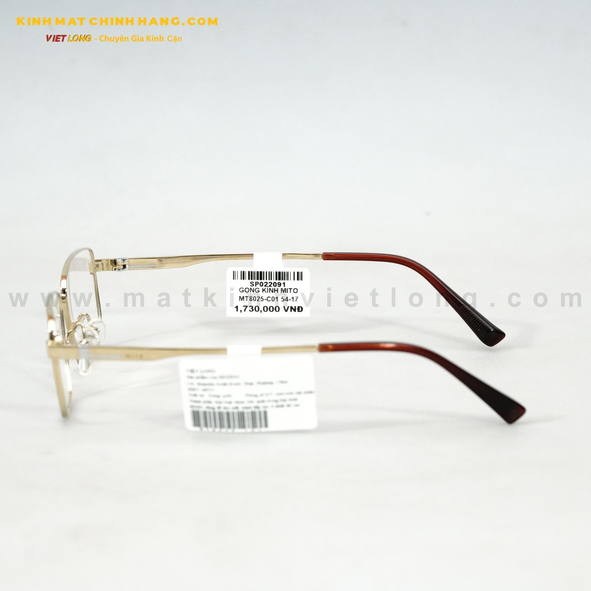  GỌNG KÍNH MITO MT8025-C01 54-17 