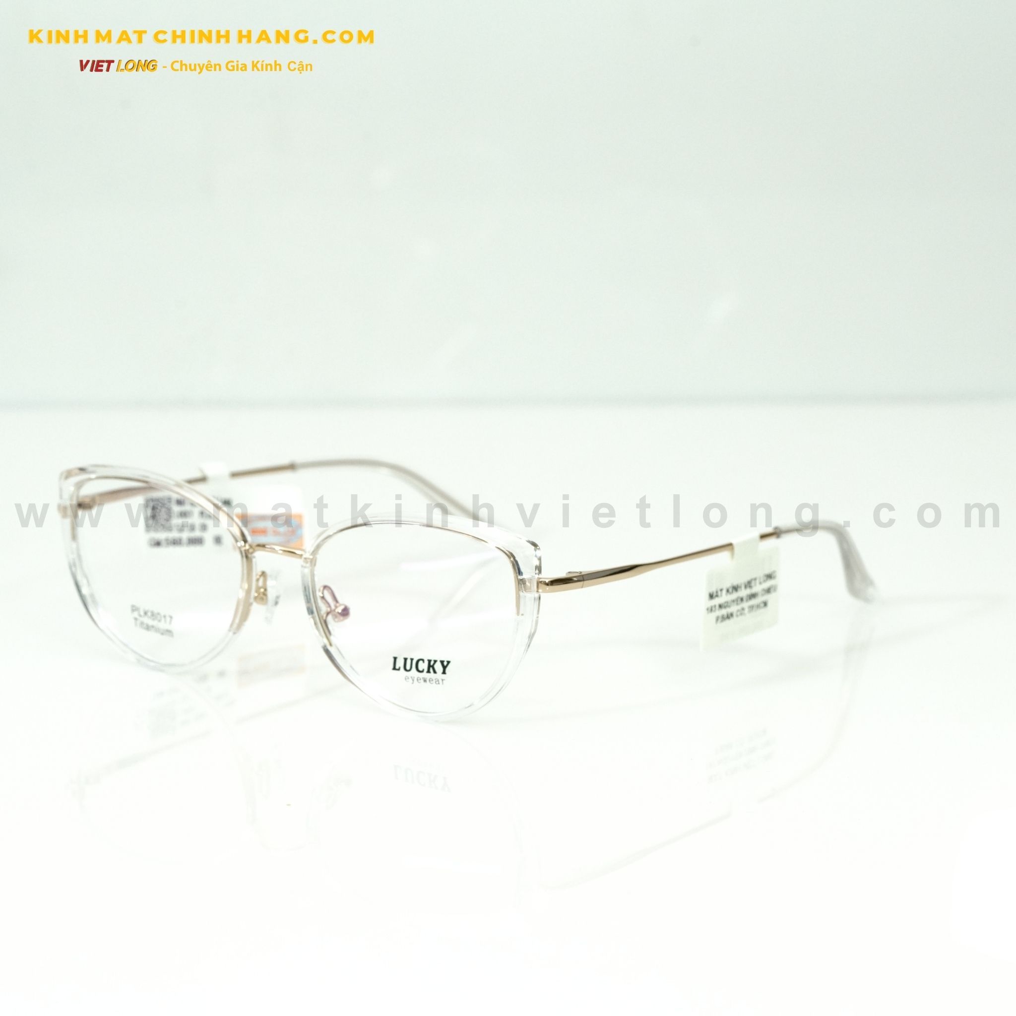  GỌNG KÍNH LUCKY PLK8017-C9 52-18 