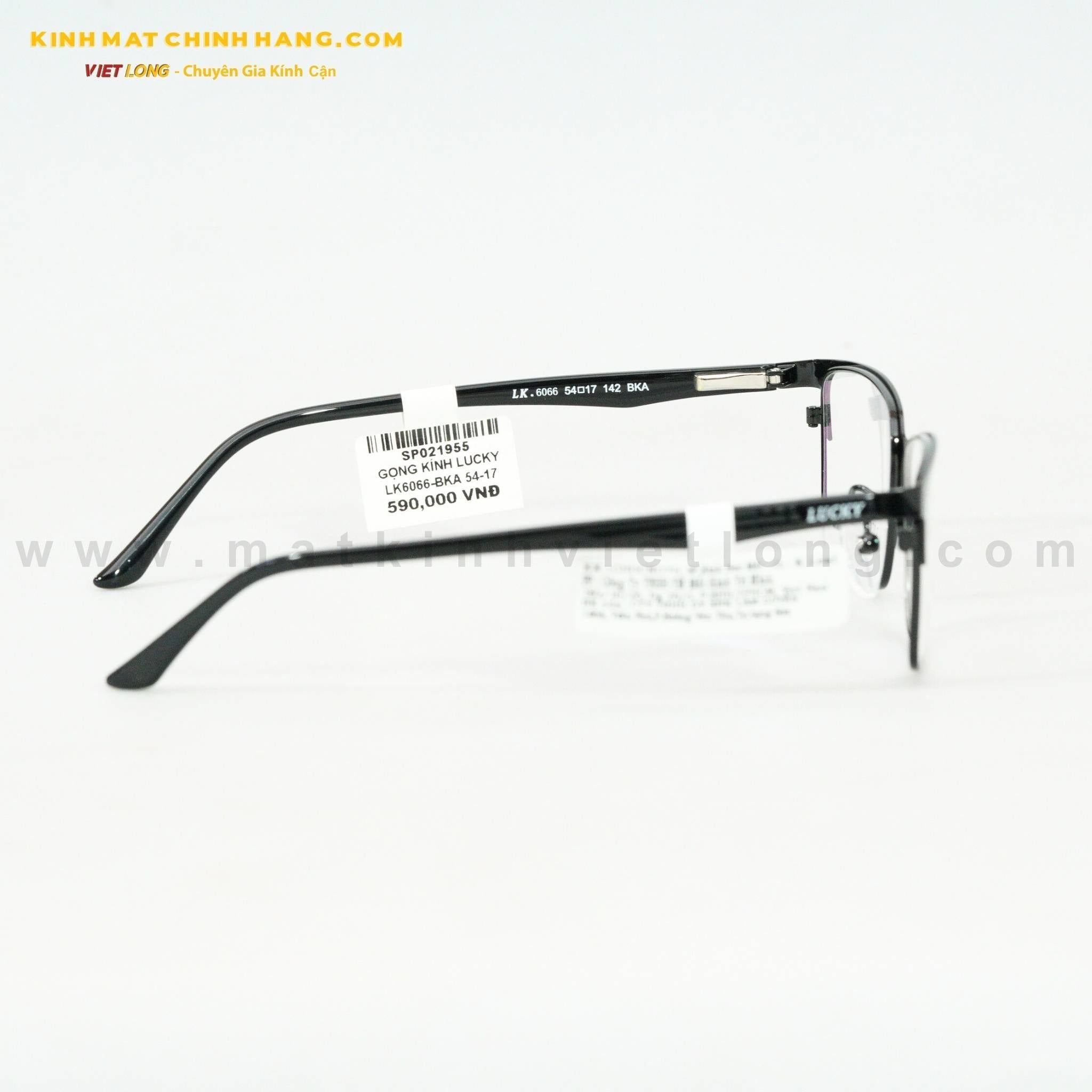  GỌNG KÍNH LUCKY LK6066-BKA 54-17 