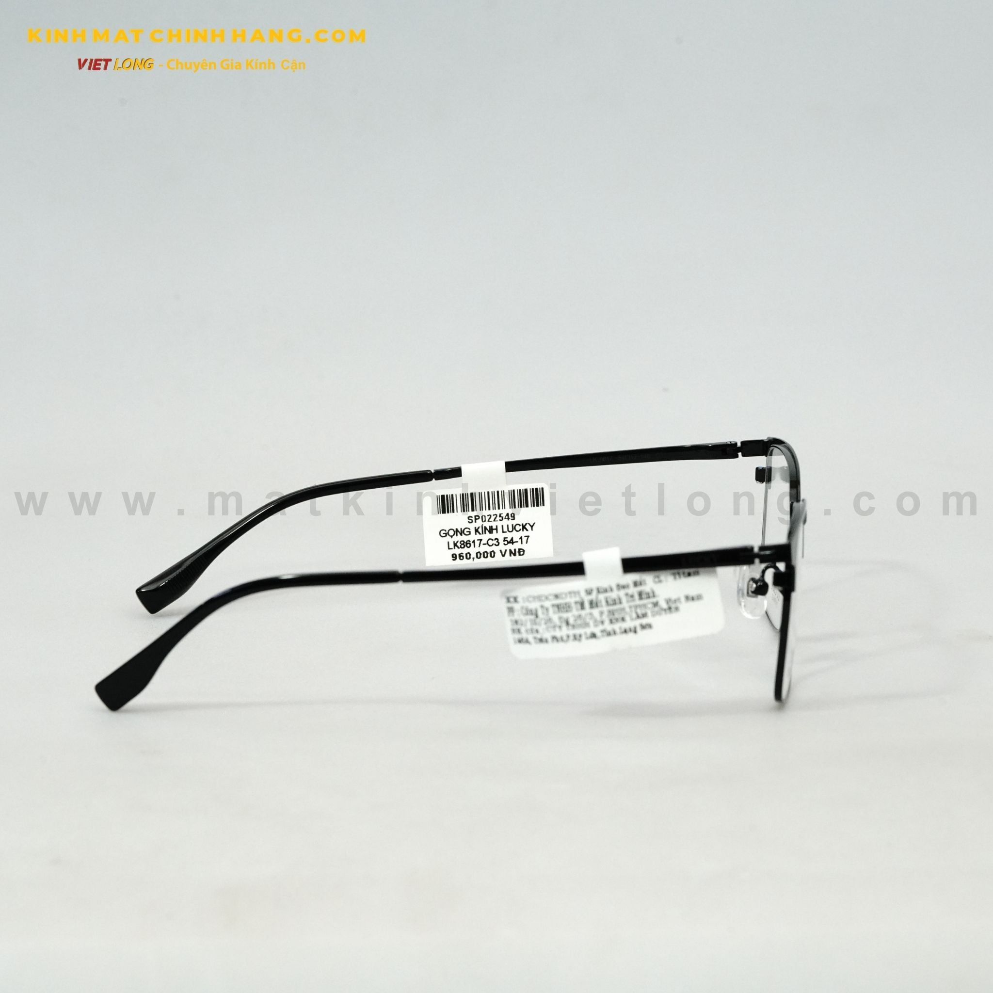  GỌNG KÍNH LUCKY LK8617-C3 54-17 