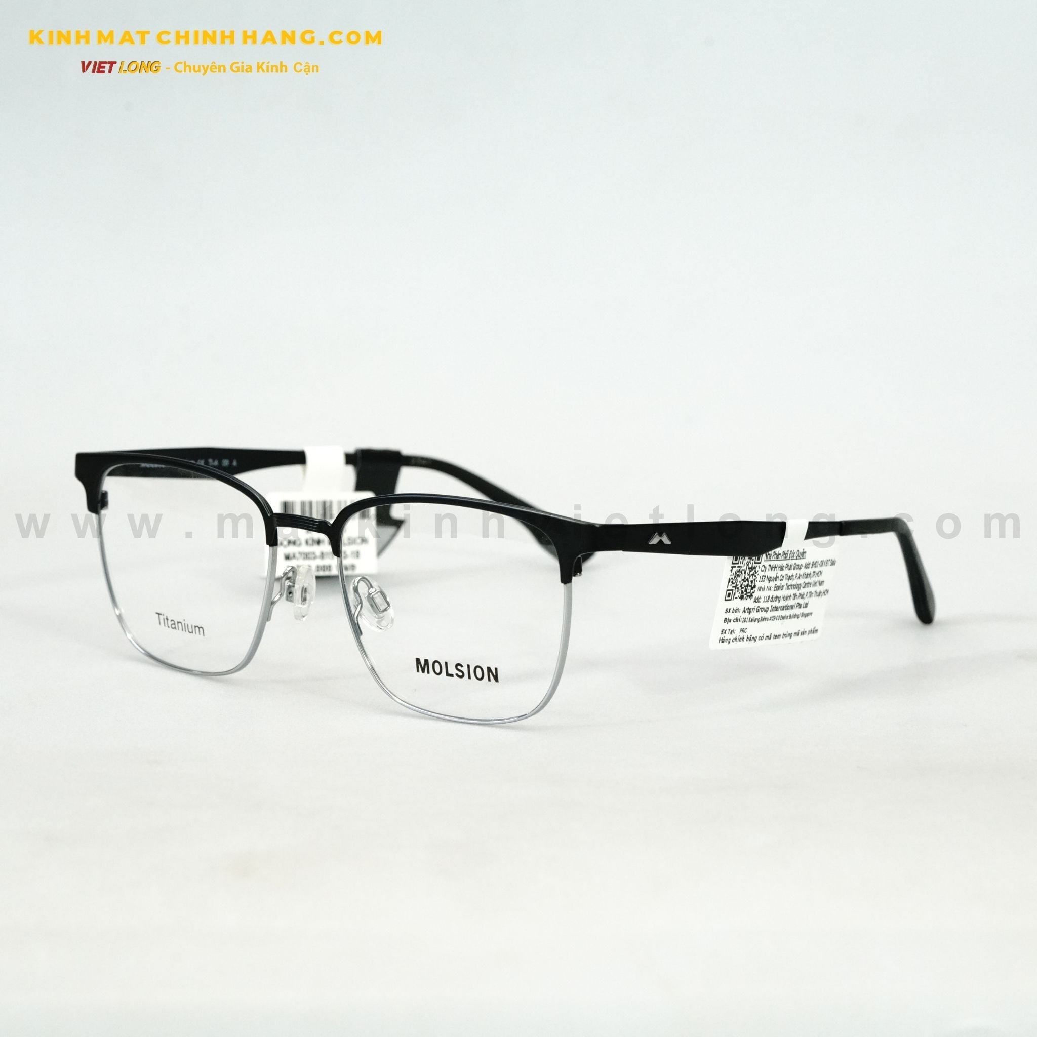  GỌNG KÍNH MOLSION MA7003-B15 53-18 
