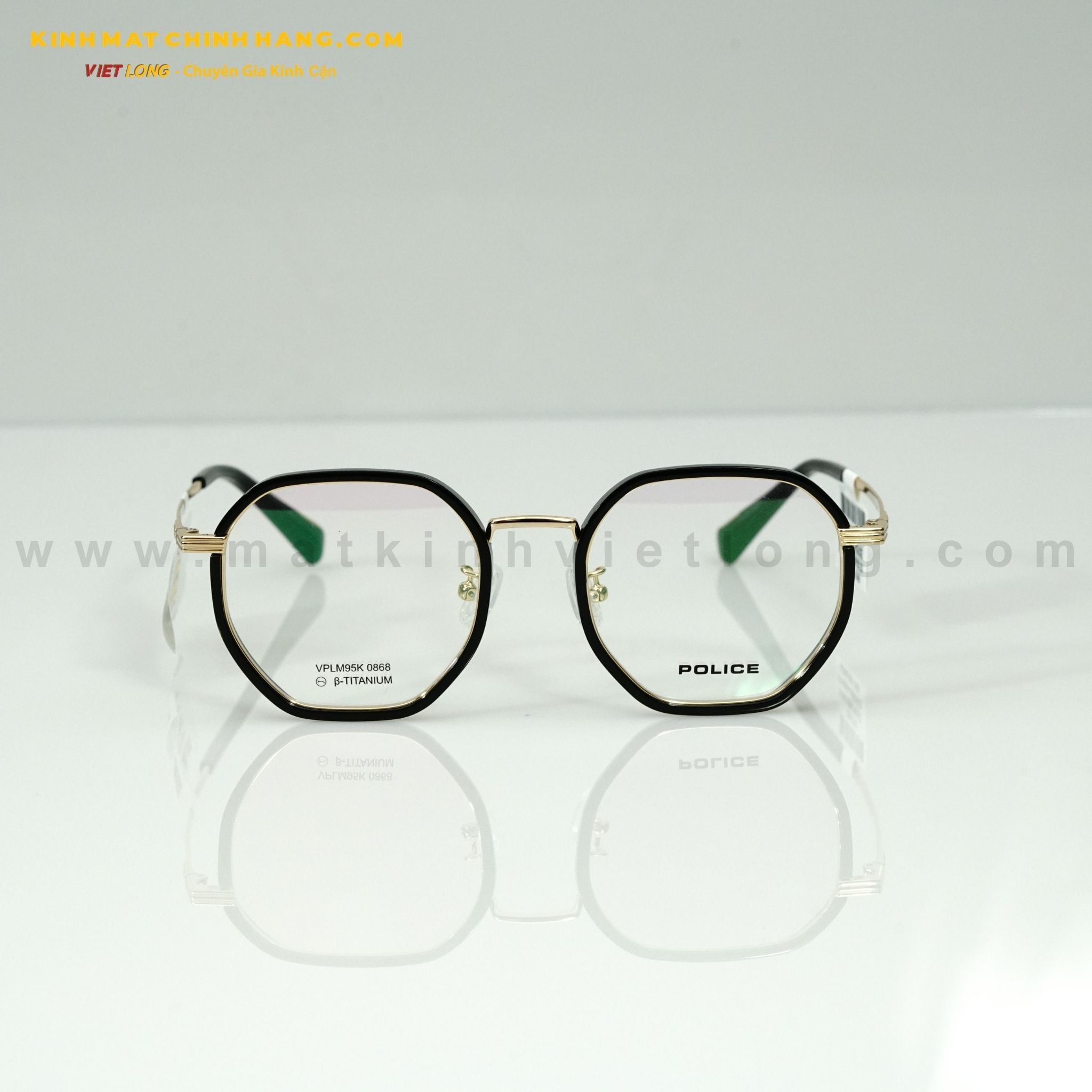  GỌNG KÍNH POLICE VPLM95K-0868 50-20 
