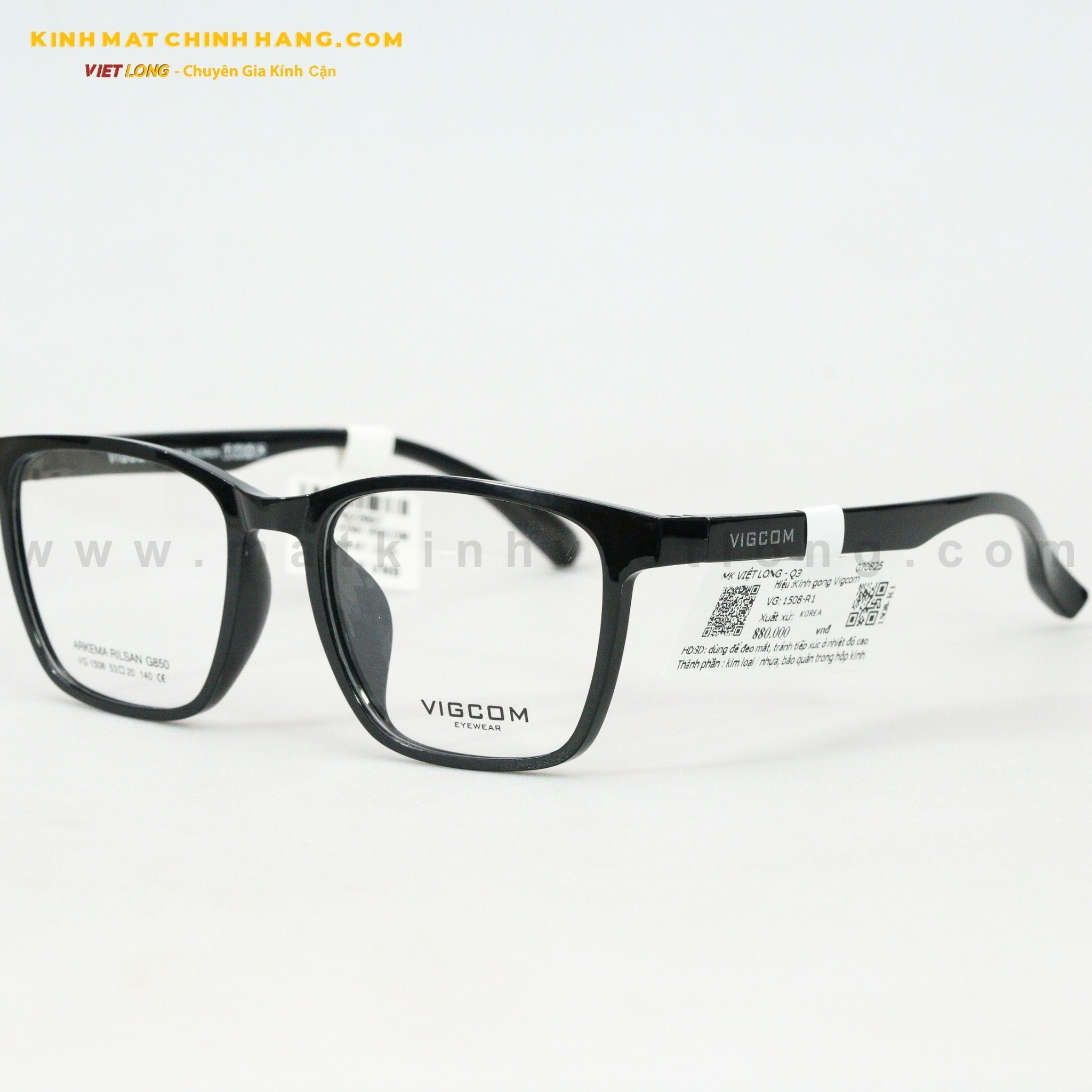  GỌNG KÍNH VIGCOM VG1508-R1 53-20 