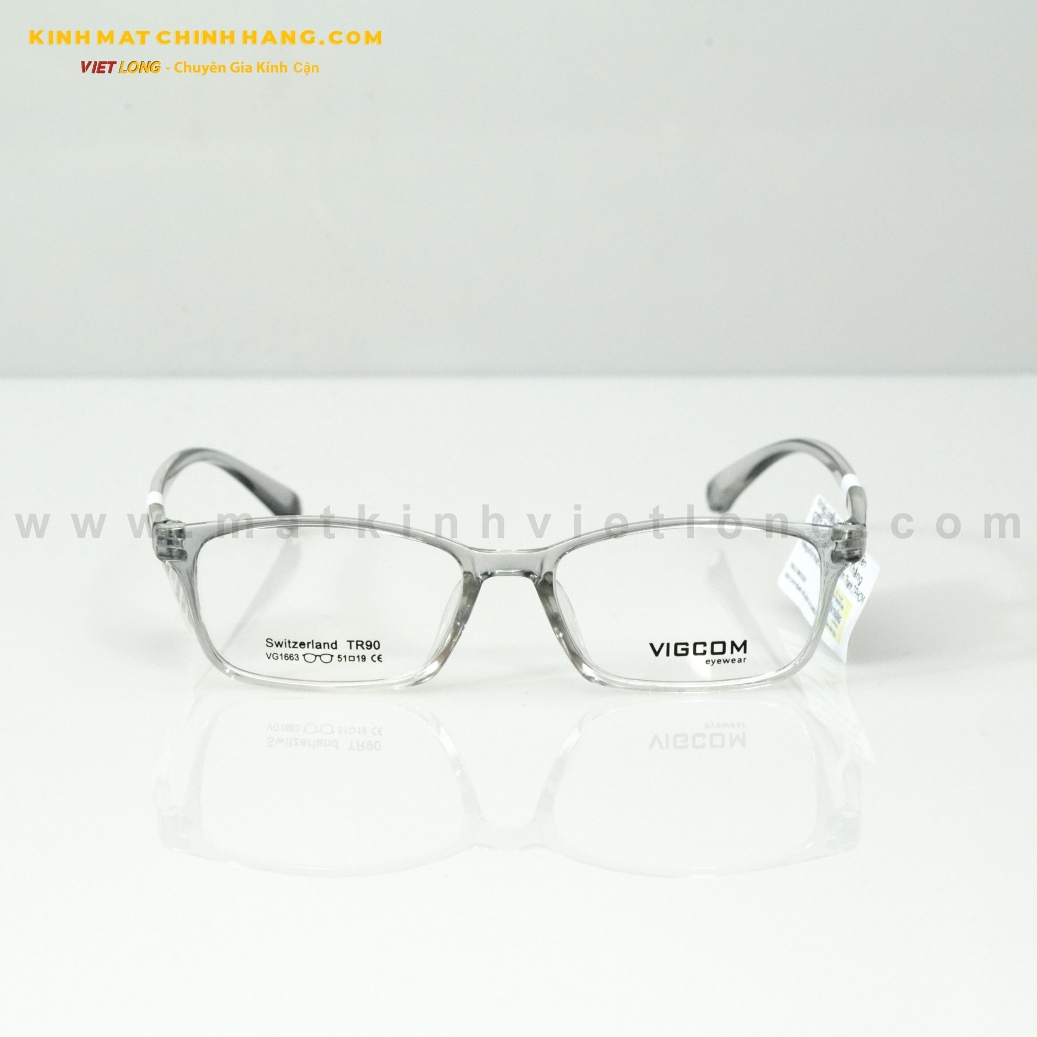  GỌNG KÍNH VIGCOM VG1663-C10 51-19 
