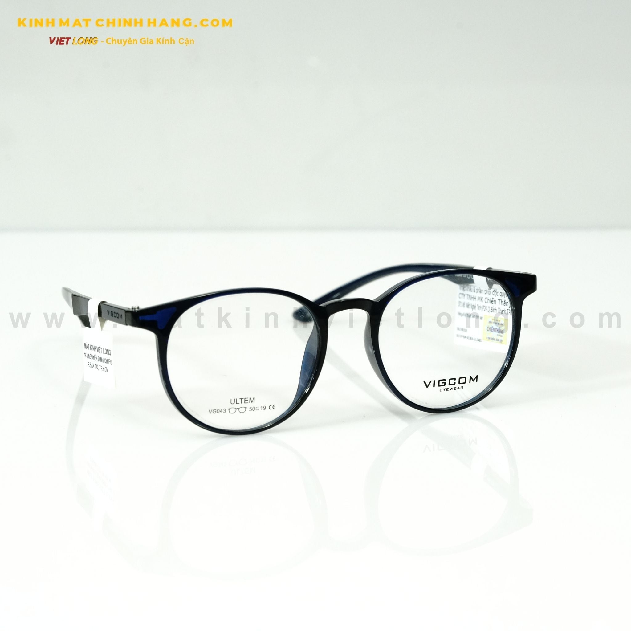  GỌNG KÍNH VIGCOM VG043-C5 50-19 