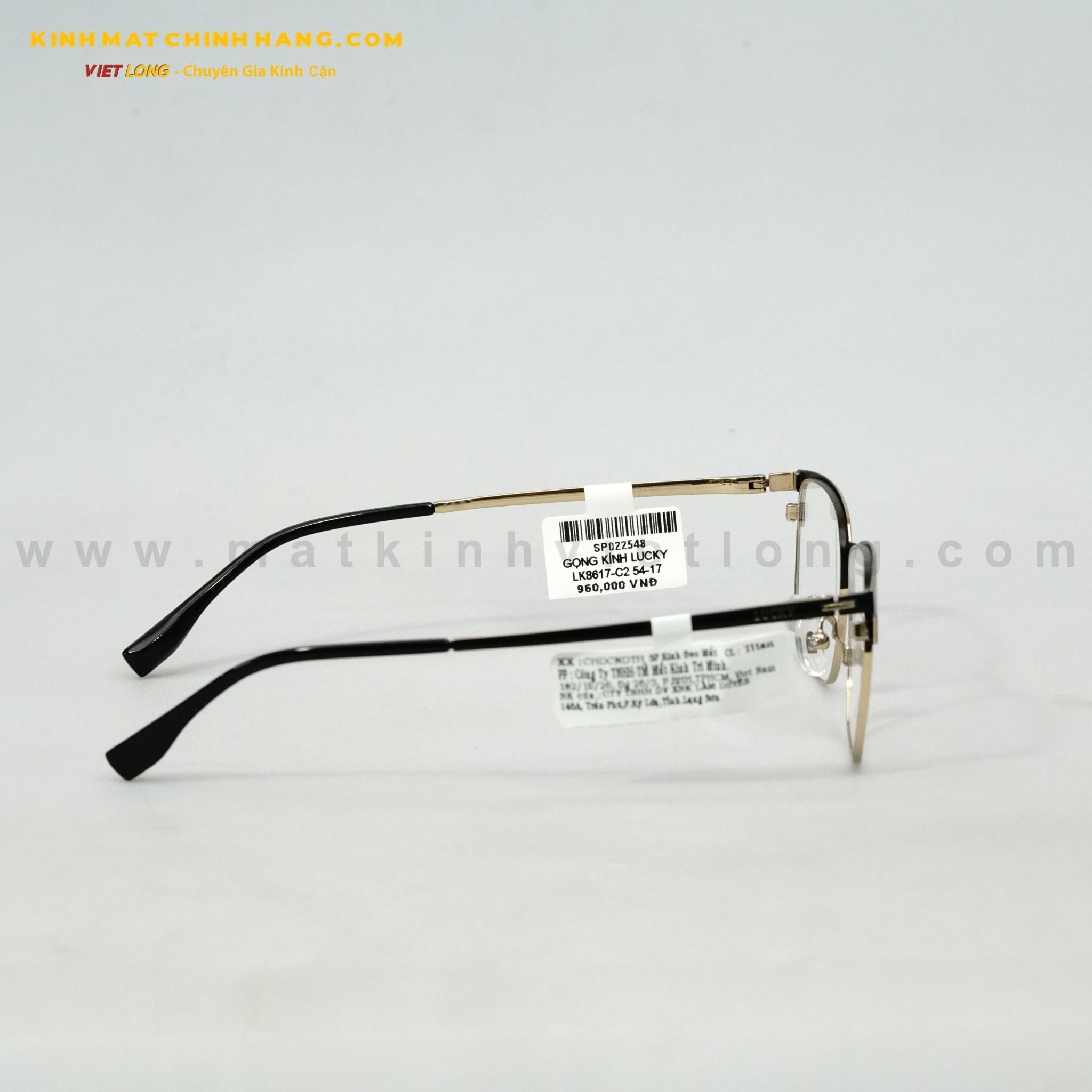  GỌNG KÍNH LUCKY LK8617-C2 54-17 