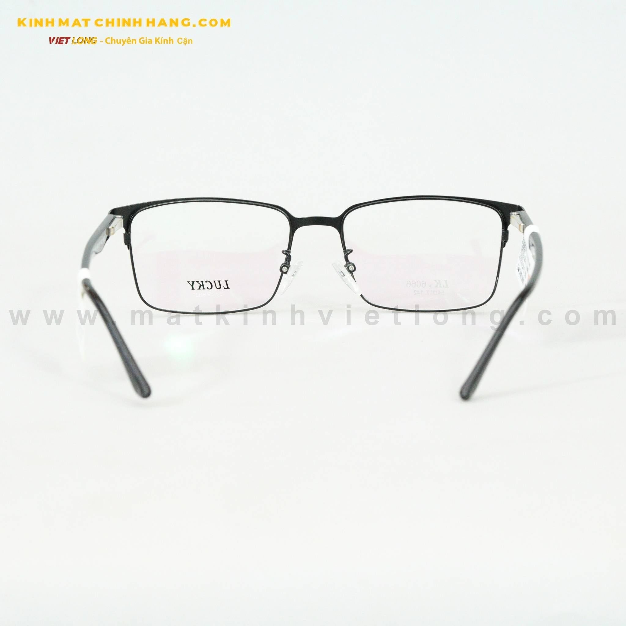  GỌNG KÍNH LUCKY LK6066-BKS 54-17 