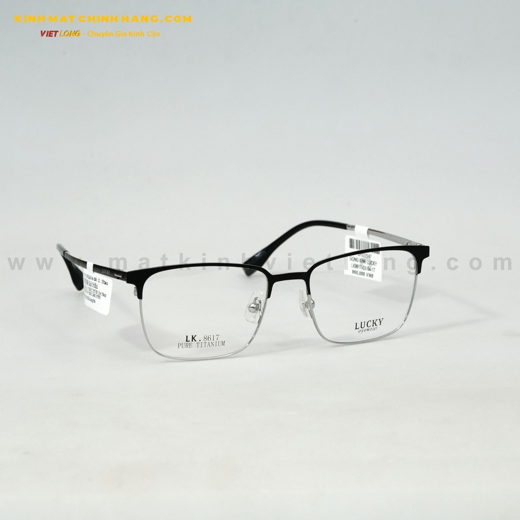  GỌNG KÍNH LUCKY LK8617-C1 54-17 