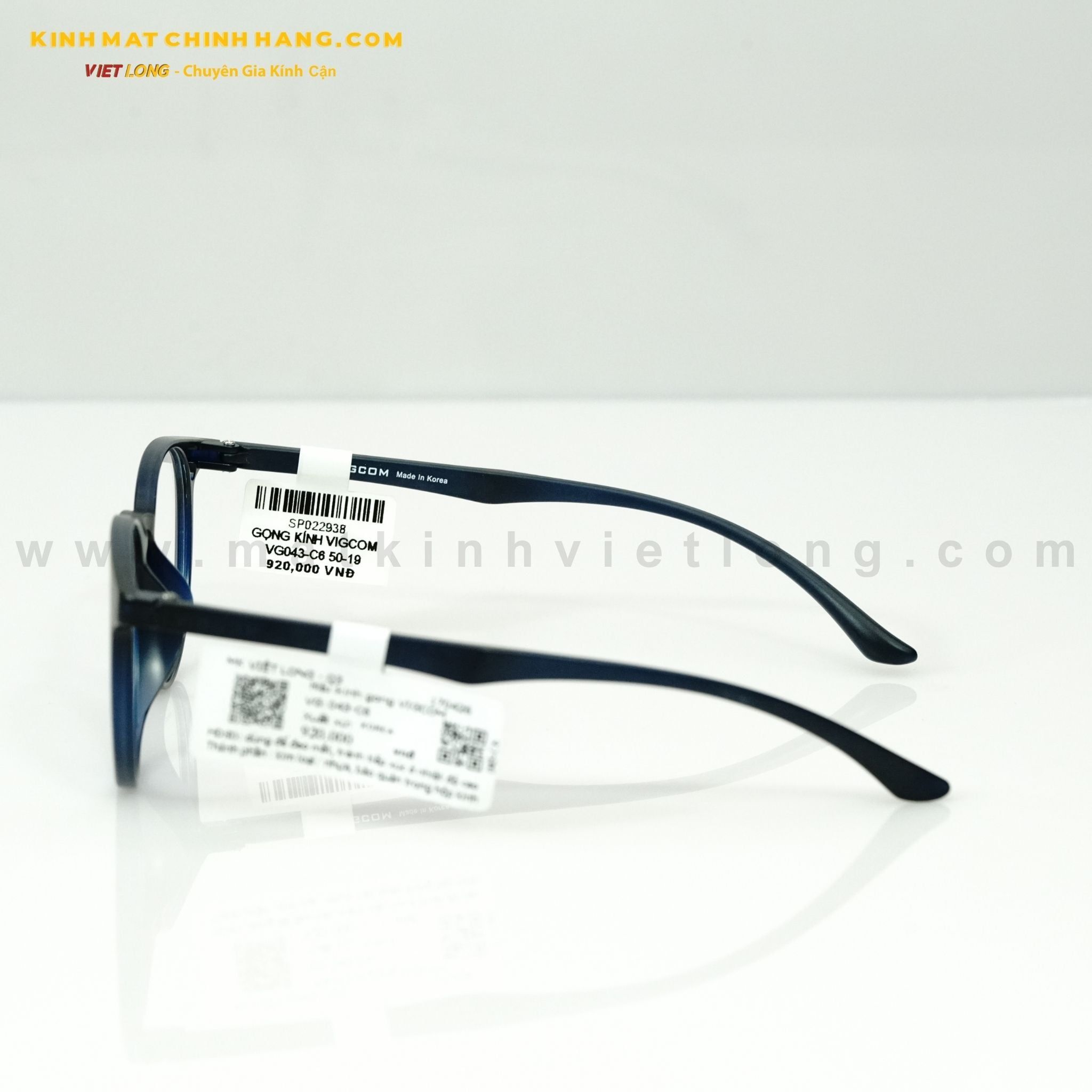  GỌNG KÍNH VIGCOM VG043-C6 50-19 