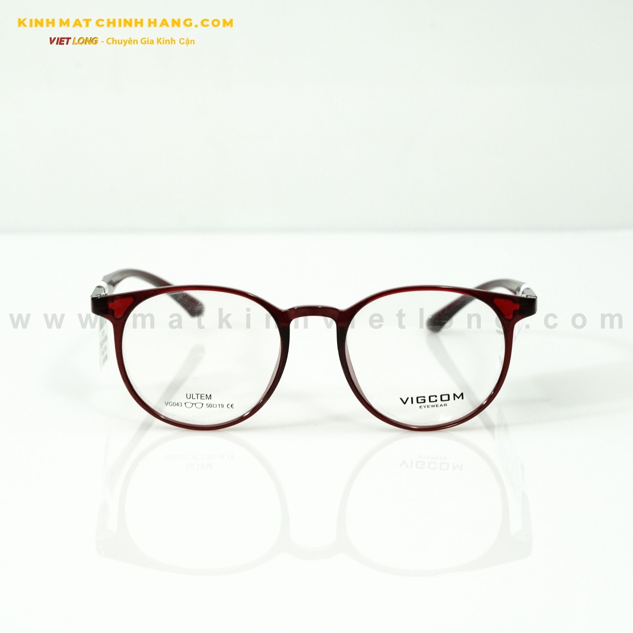  GỌNG KÍNH VIGCOM VG043-C7 50-19 