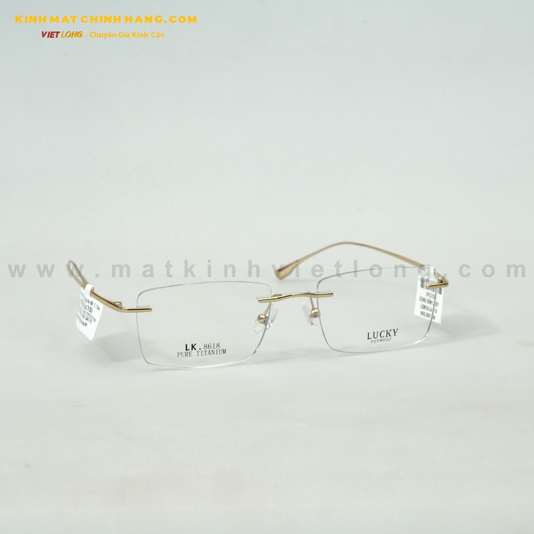  GỌNG KÍNH LUCKY LK8618-C4 55-18 