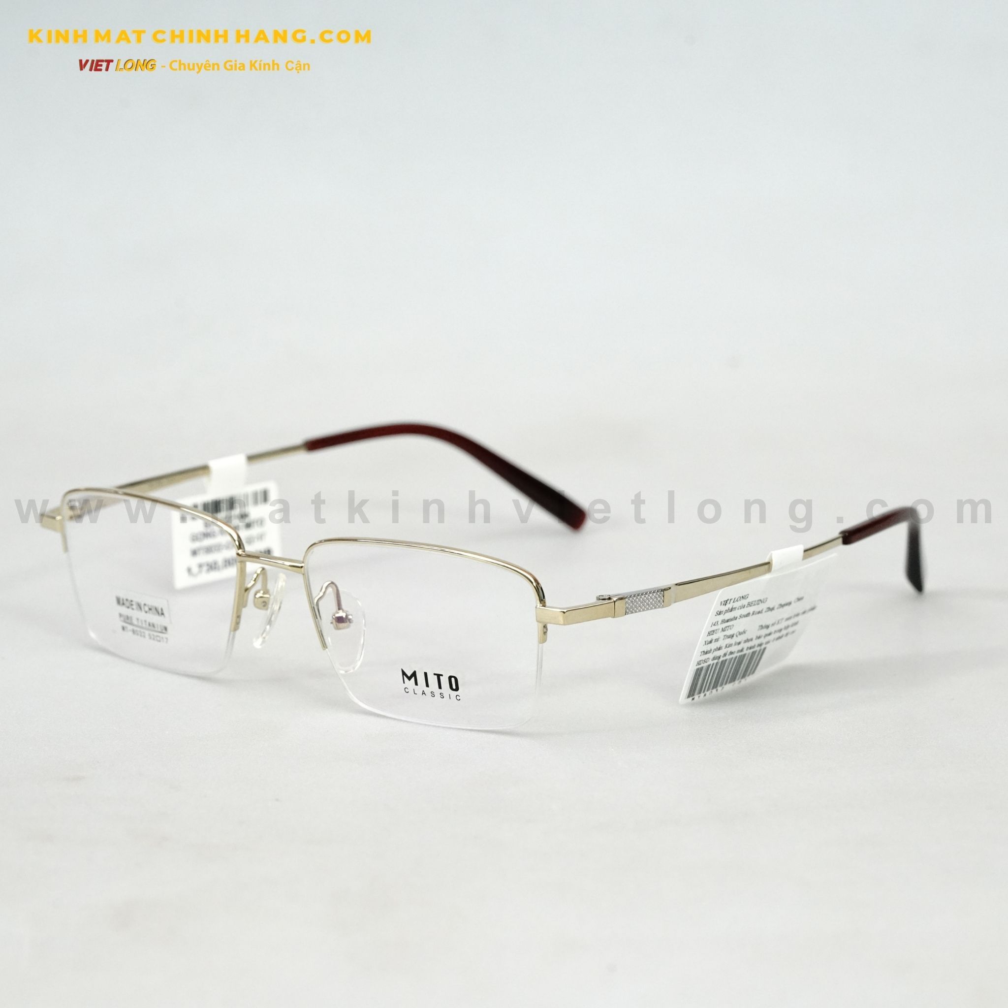  GỌNG KÍNH MITO MT8032-C01 52-17 