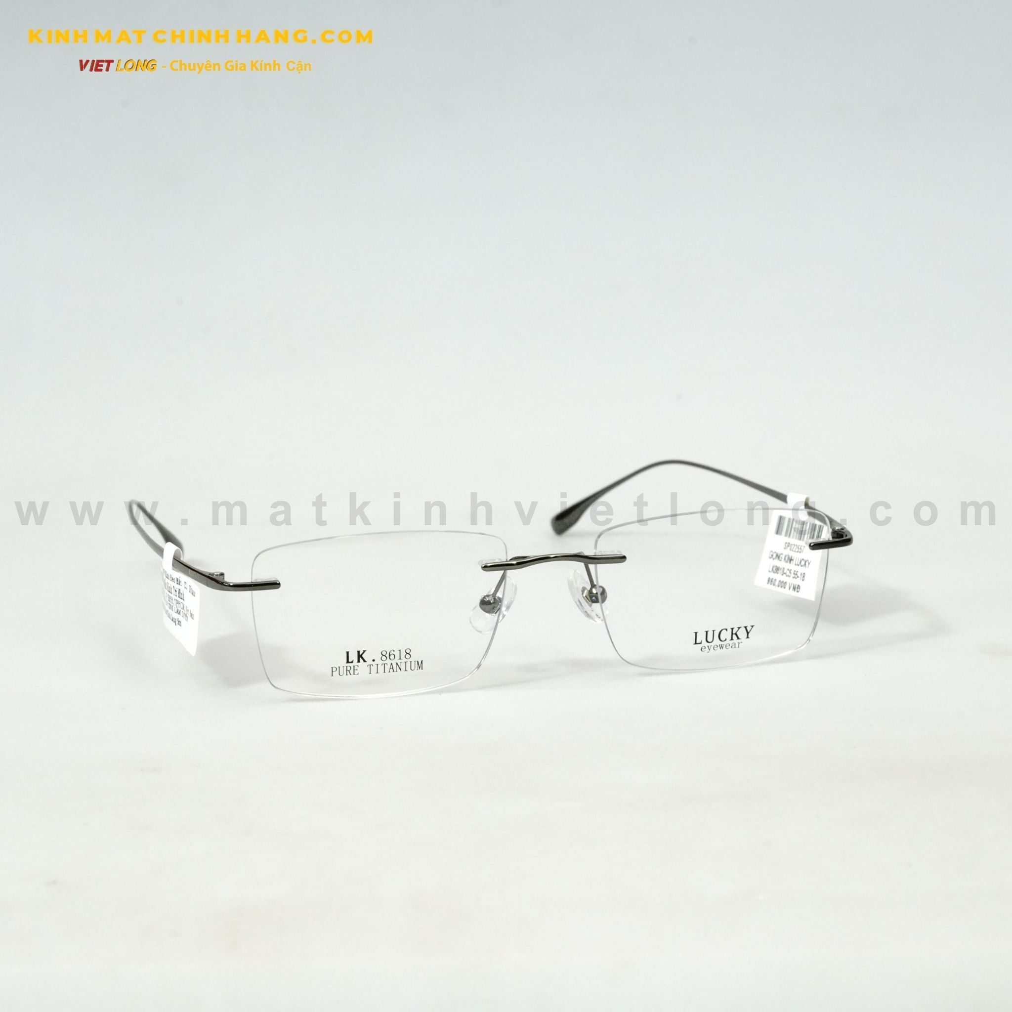  GỌNG KÍNH LUCKY LK8618-C5 55-18 