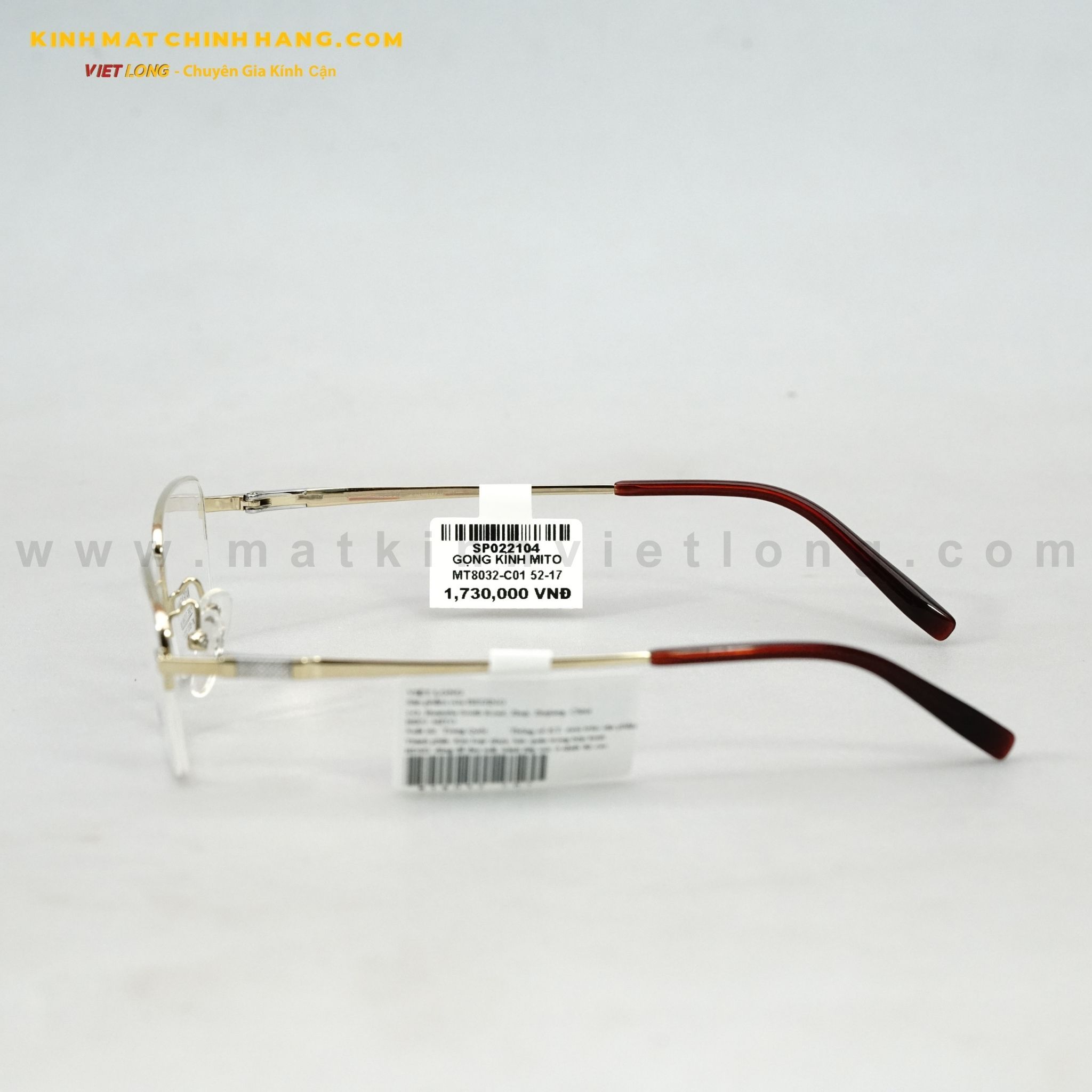  GỌNG KÍNH MITO MT8032-C01 52-17 