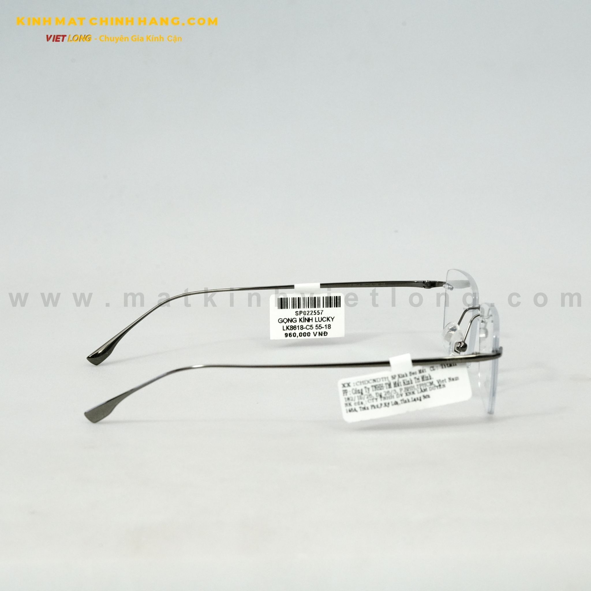  GỌNG KÍNH LUCKY LK8618-C5 55-18 