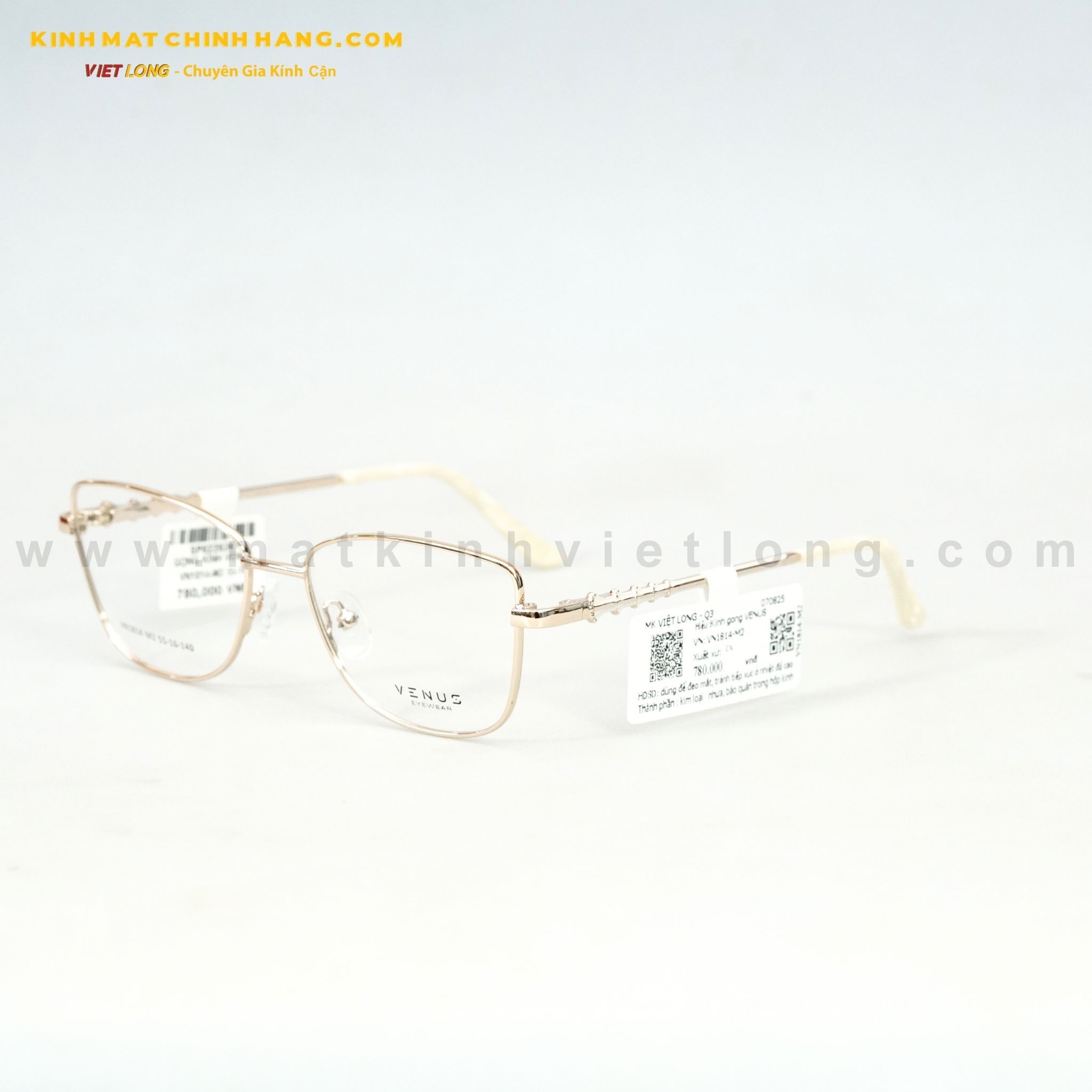  GỌNG KÍNH VENUS VN1814-M2 55-16 