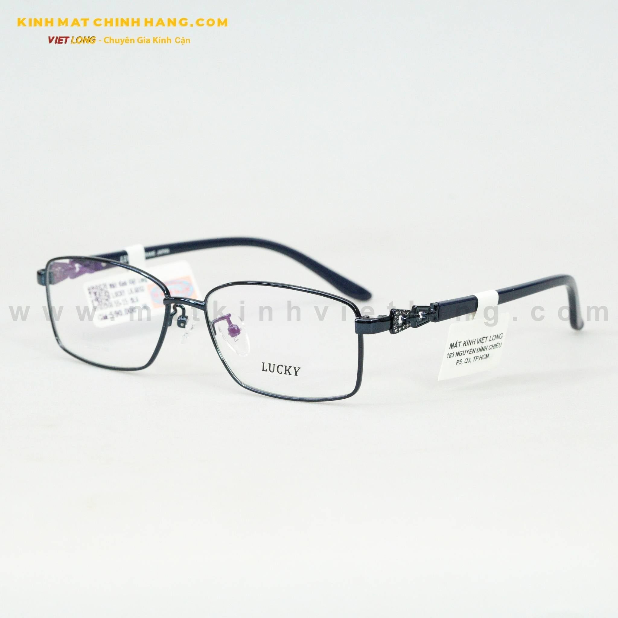  GỌNG KÍNH LUCKY LK6053-BLA 55-15 