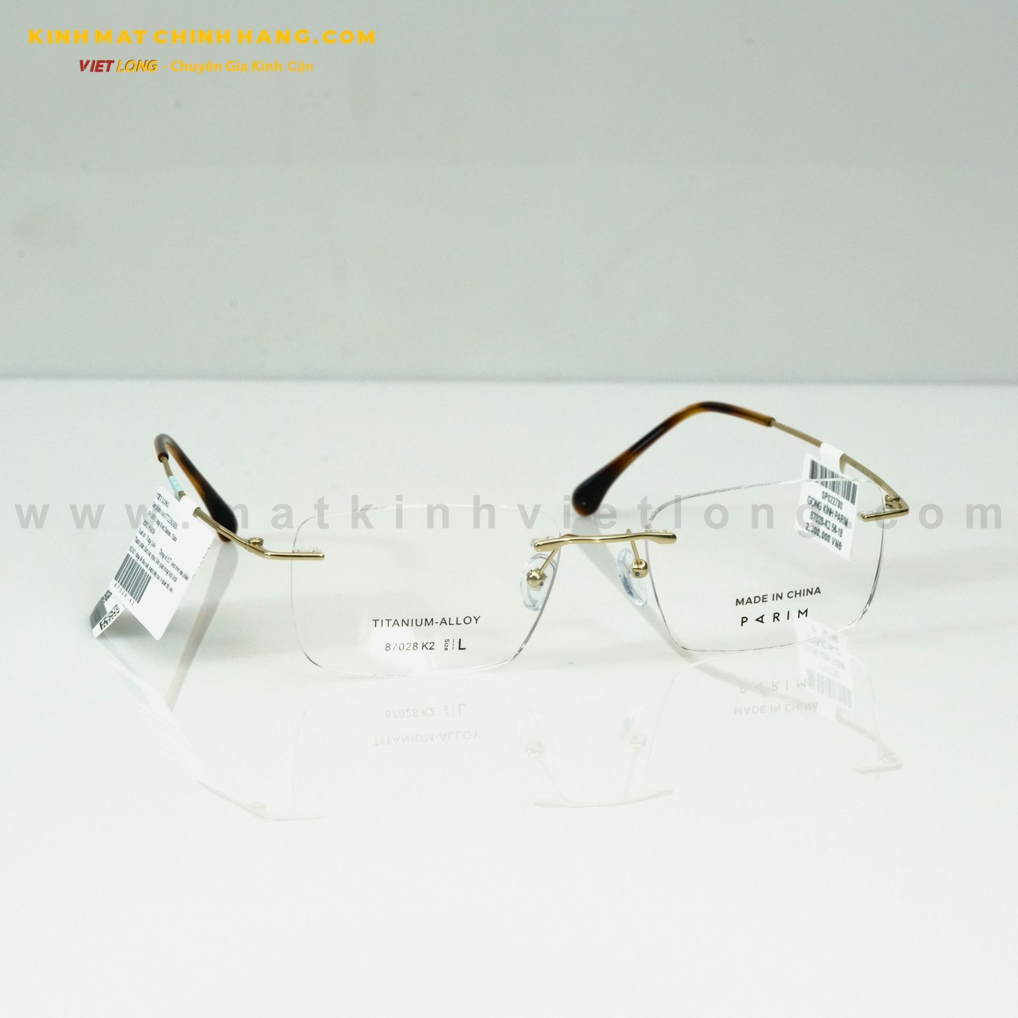  GỌNG KÍNH PARIM 87028-K2 56-18 