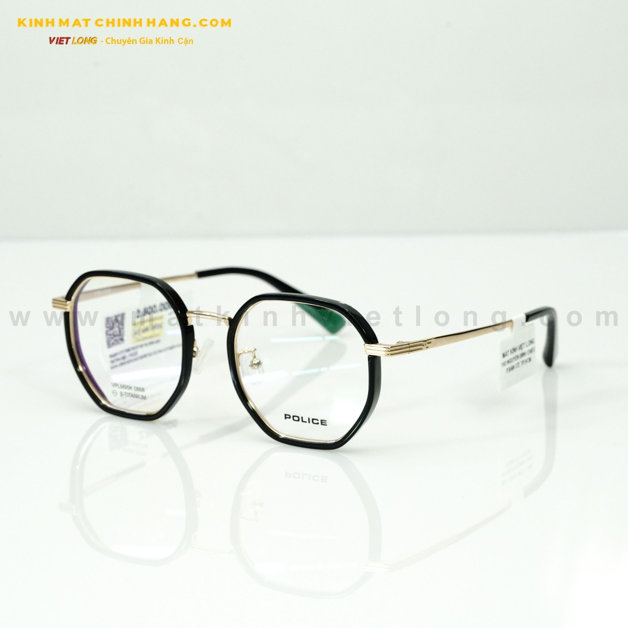  GỌNG KÍNH POLICE VPLM95K-0868 50-20 