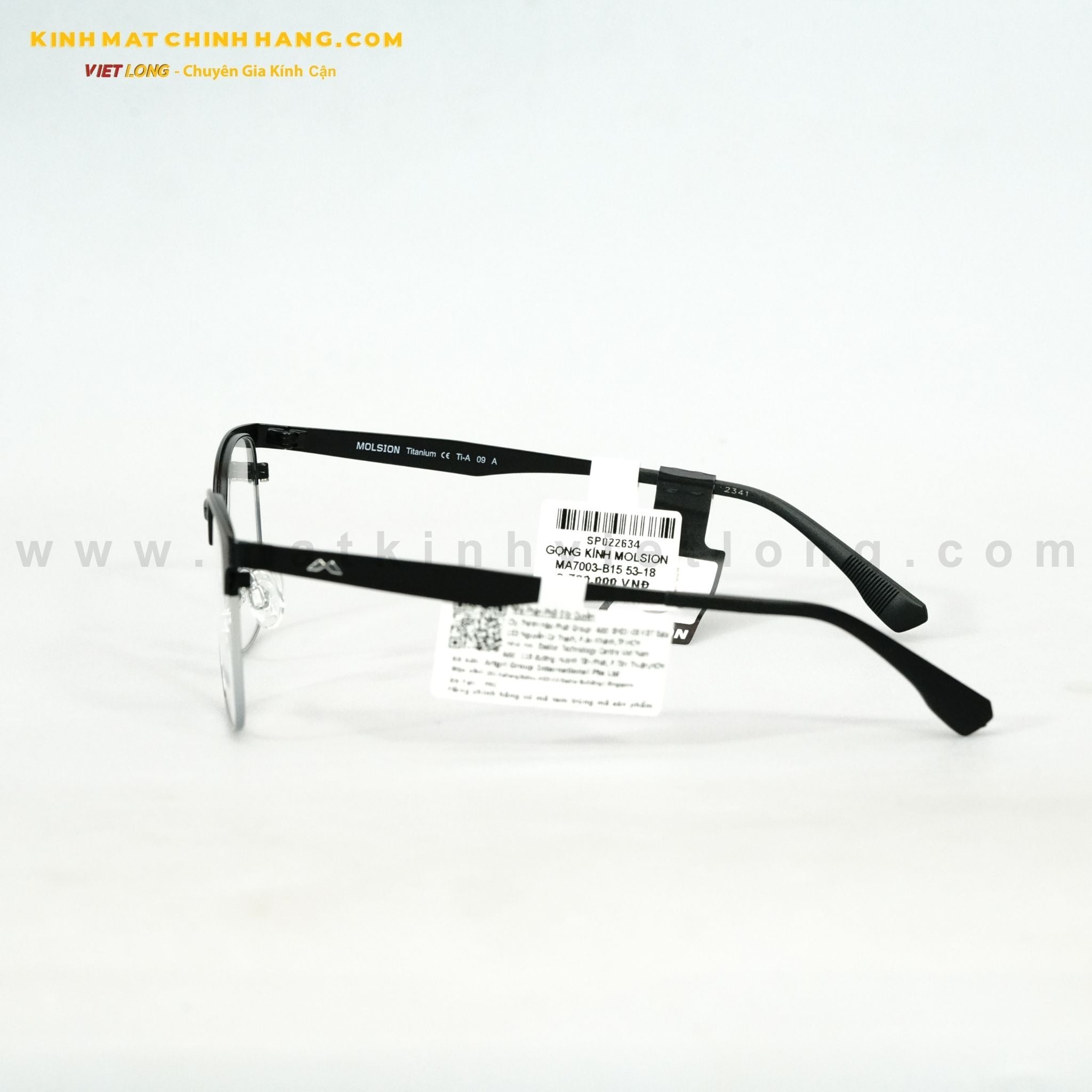  GỌNG KÍNH MOLSION MA7003-B15 53-18 