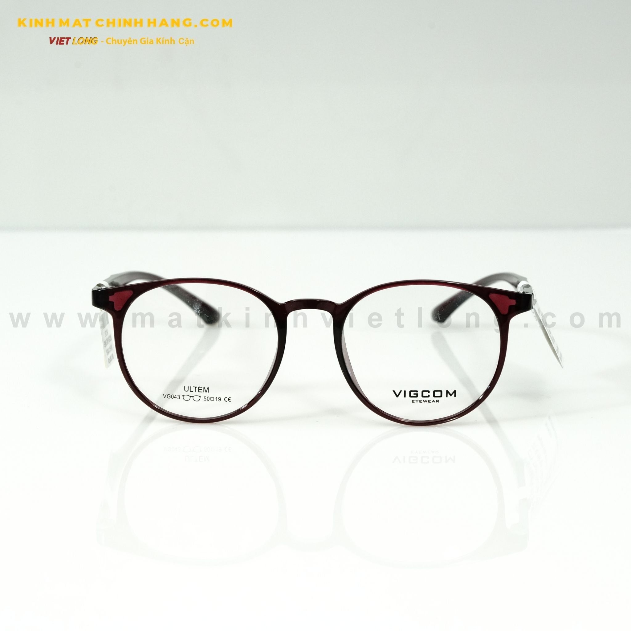  GỌNG KÍNH VIGCOM VG043-C9 50-19 