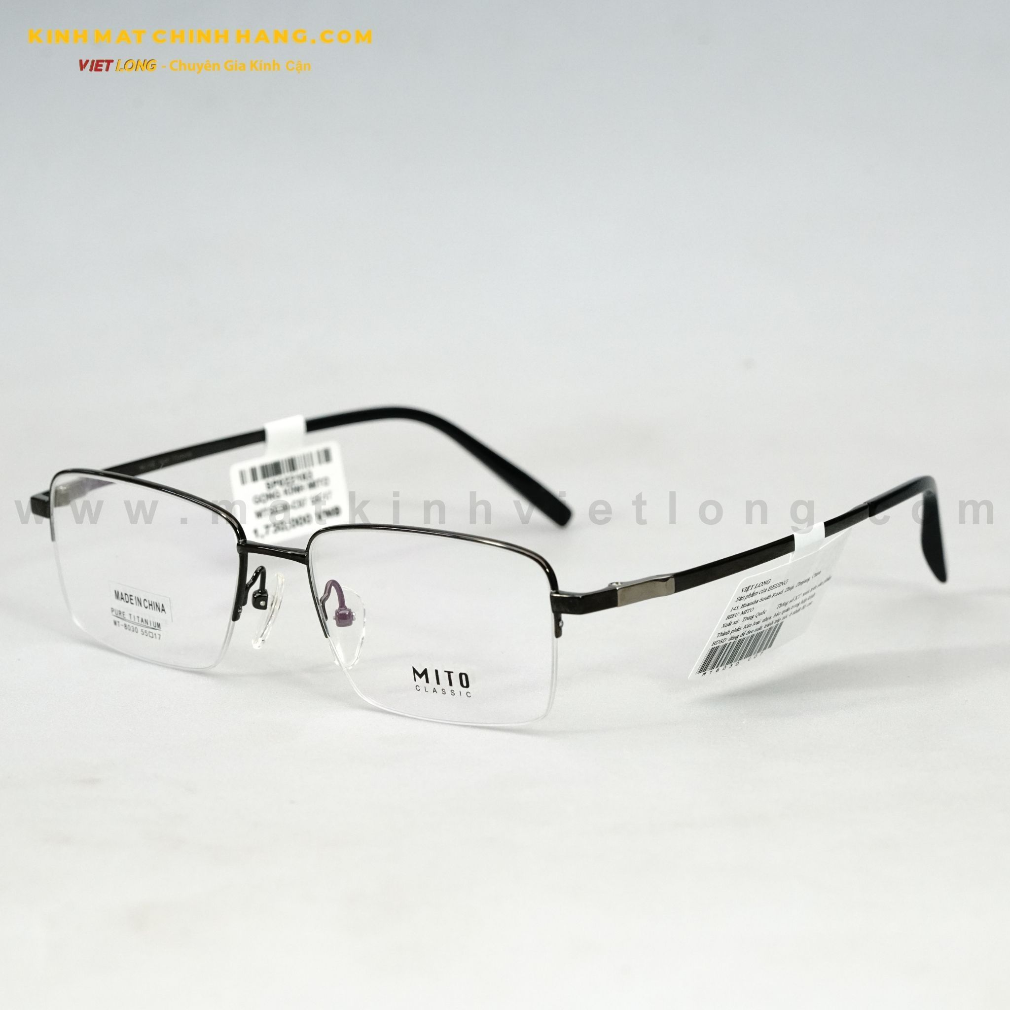  GỌNG KÍNH MITO MT8030-C07 55-17 