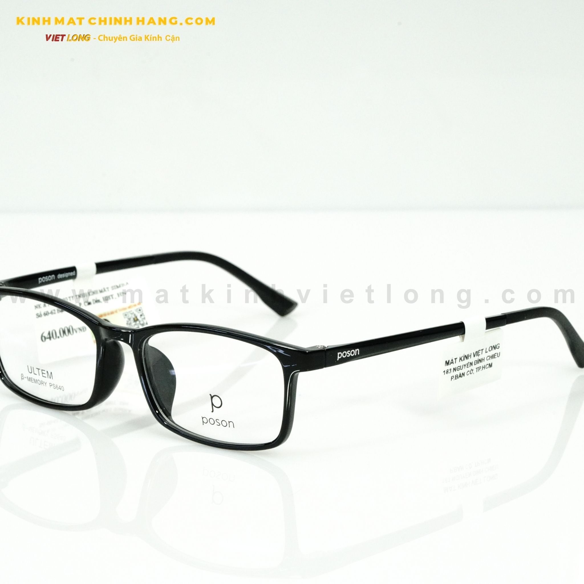  GỌNG KÍNH POSON PS640-C1 55-18 