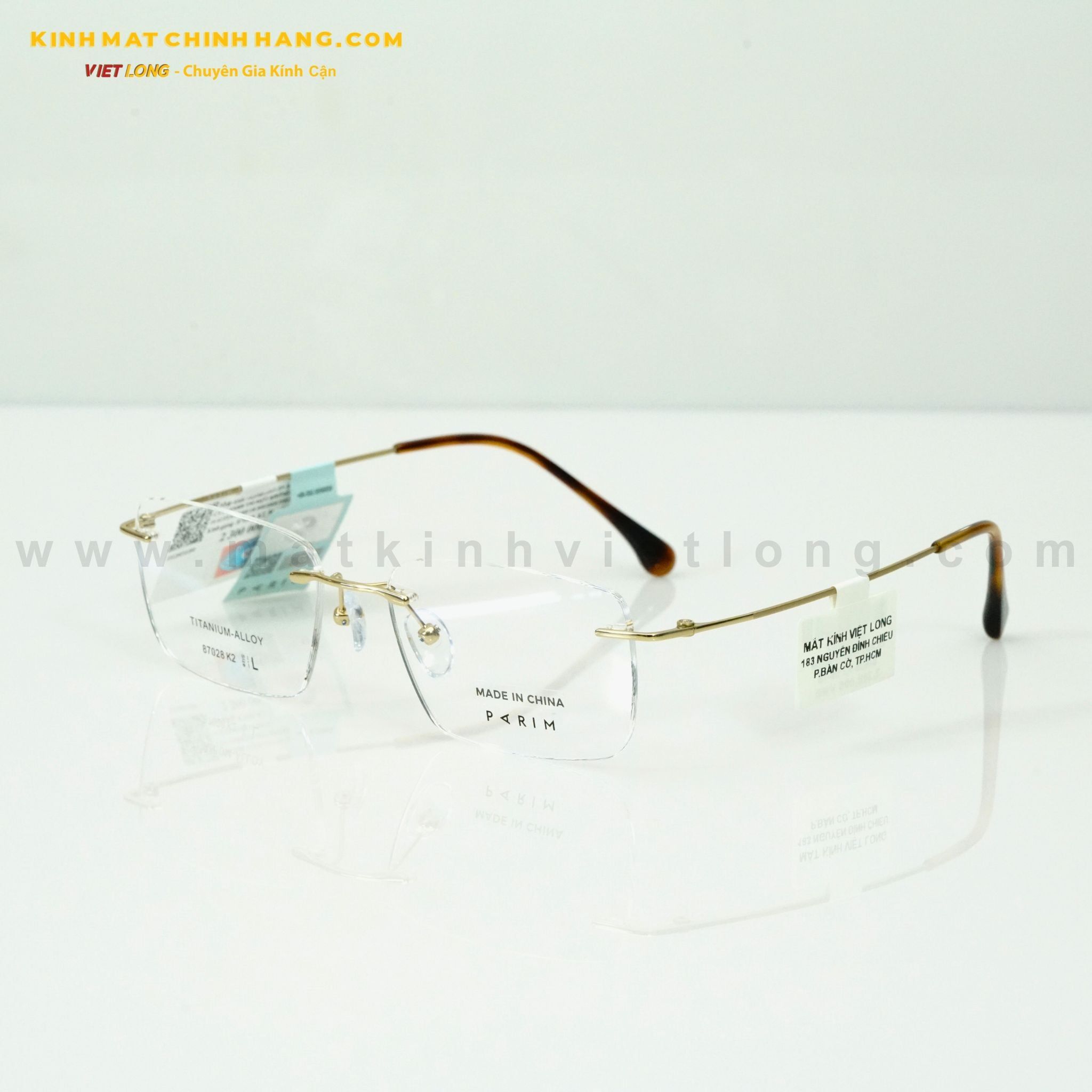  GỌNG KÍNH PARIM 87028-K2 56-18 