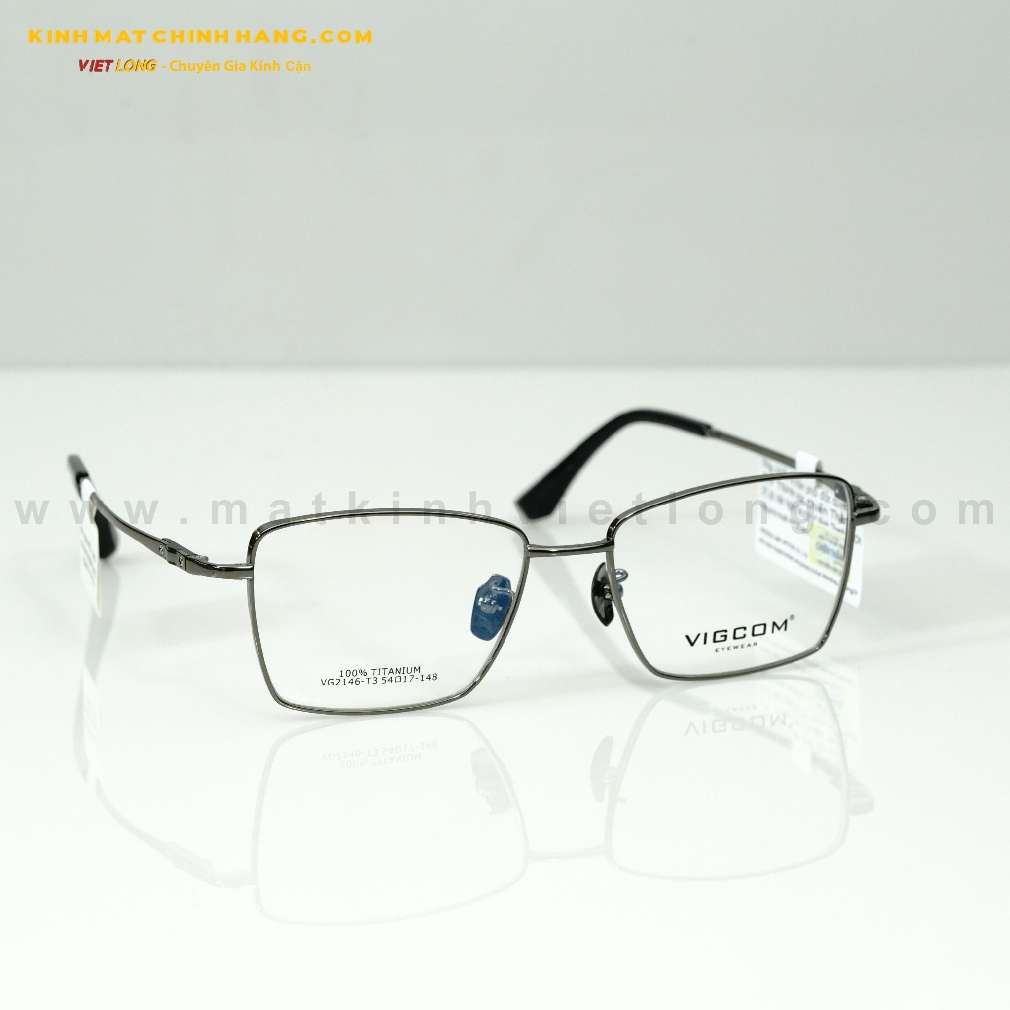  GỌNG KÍNH VIGCOM VG2146-T3 54-17 