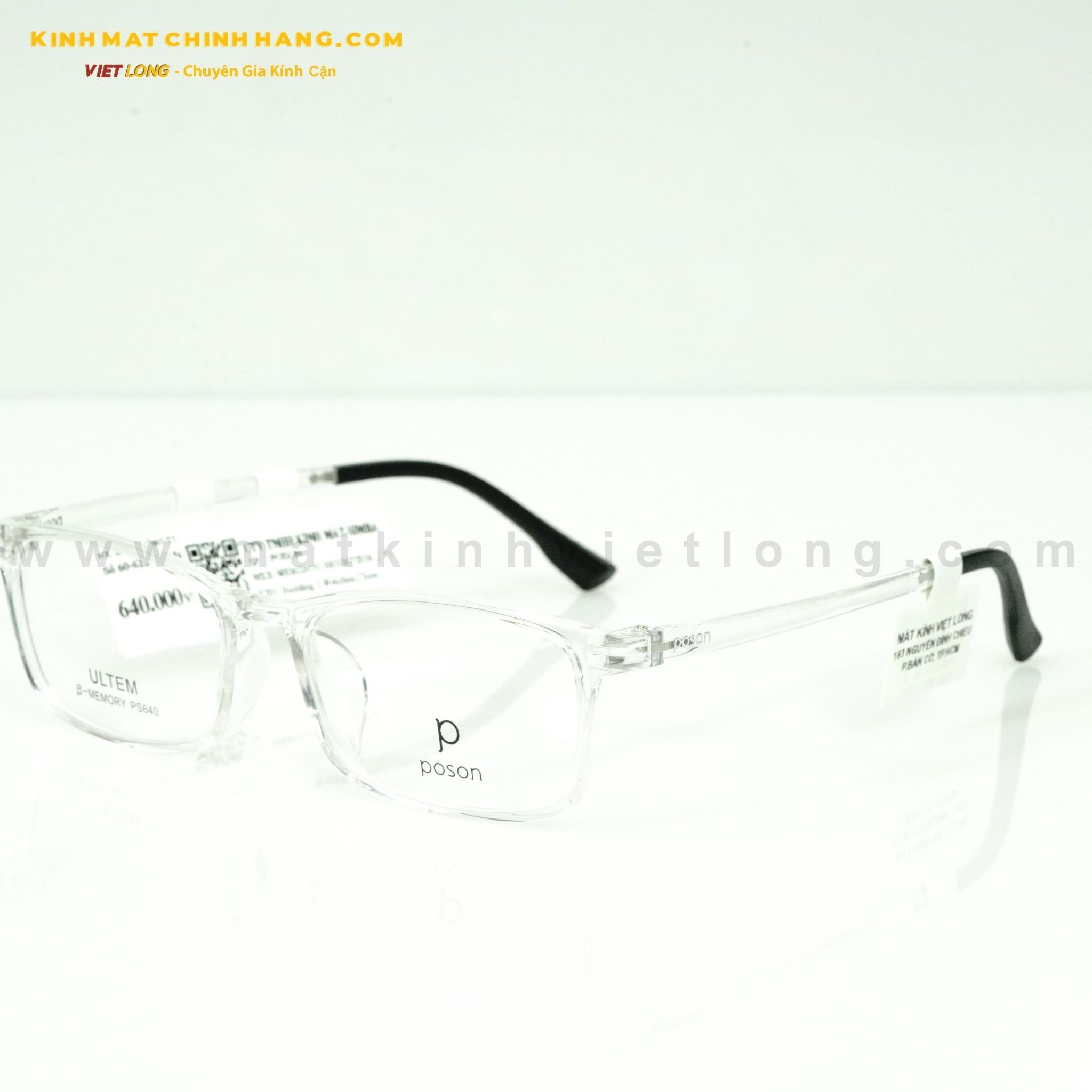  GỌNG KÍNH POSON PS640-C4 55-18 