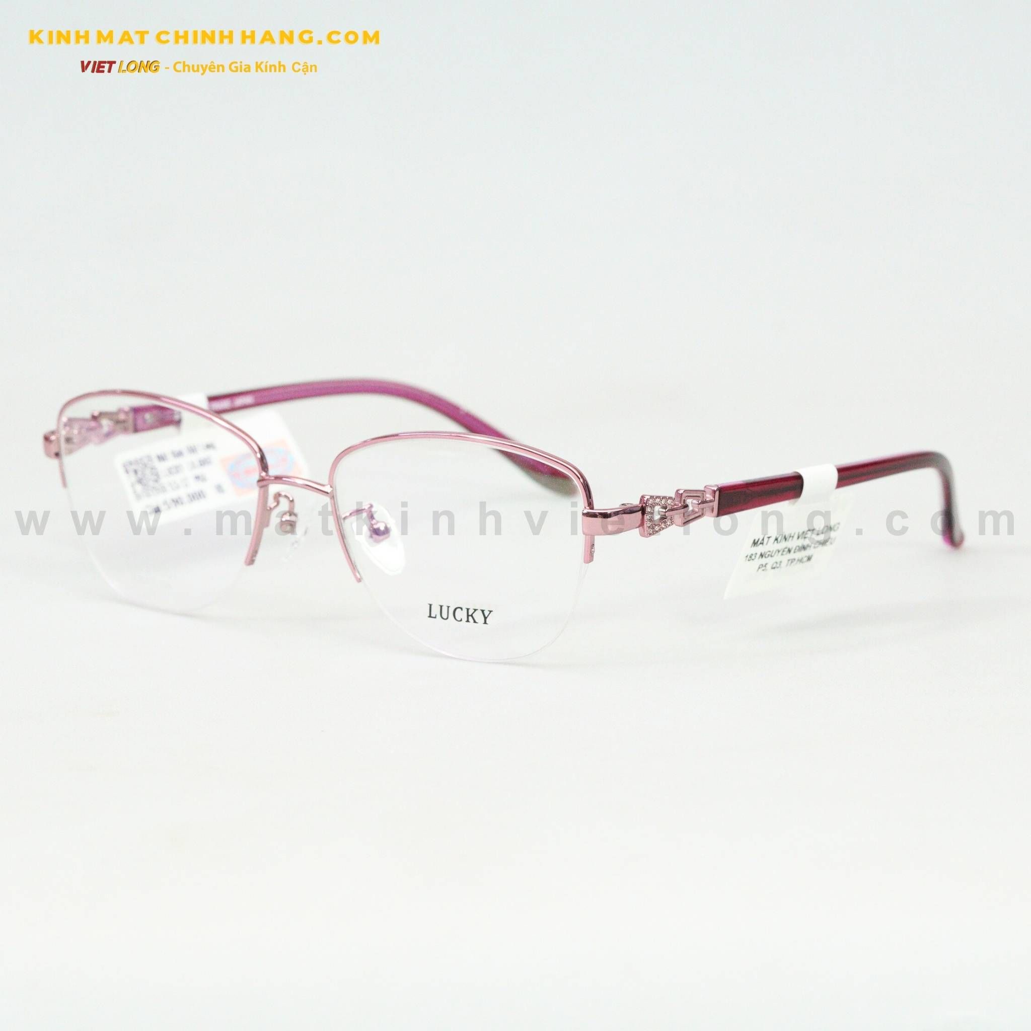  GỌNG KÍNH LUCKY LK6067-PKA 53-17 