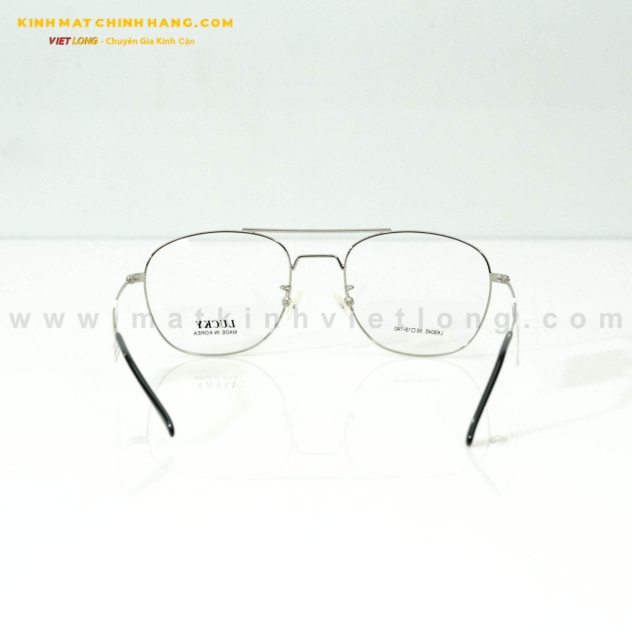  GỌNG KÍNH LUCKY LK8045-SI 56-18 