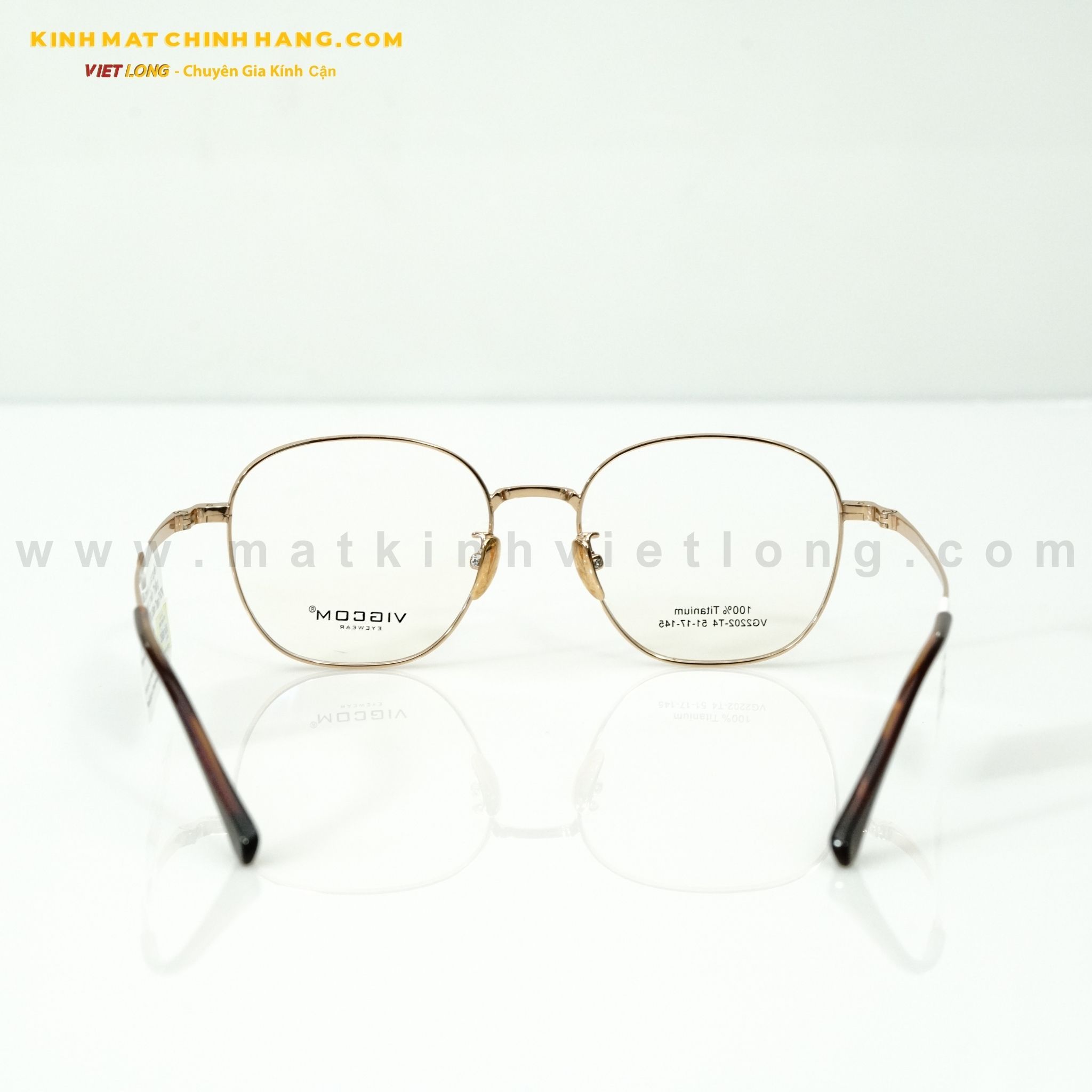  GỌNG KÍNH VIGCOM VG2202-T4 51-17 