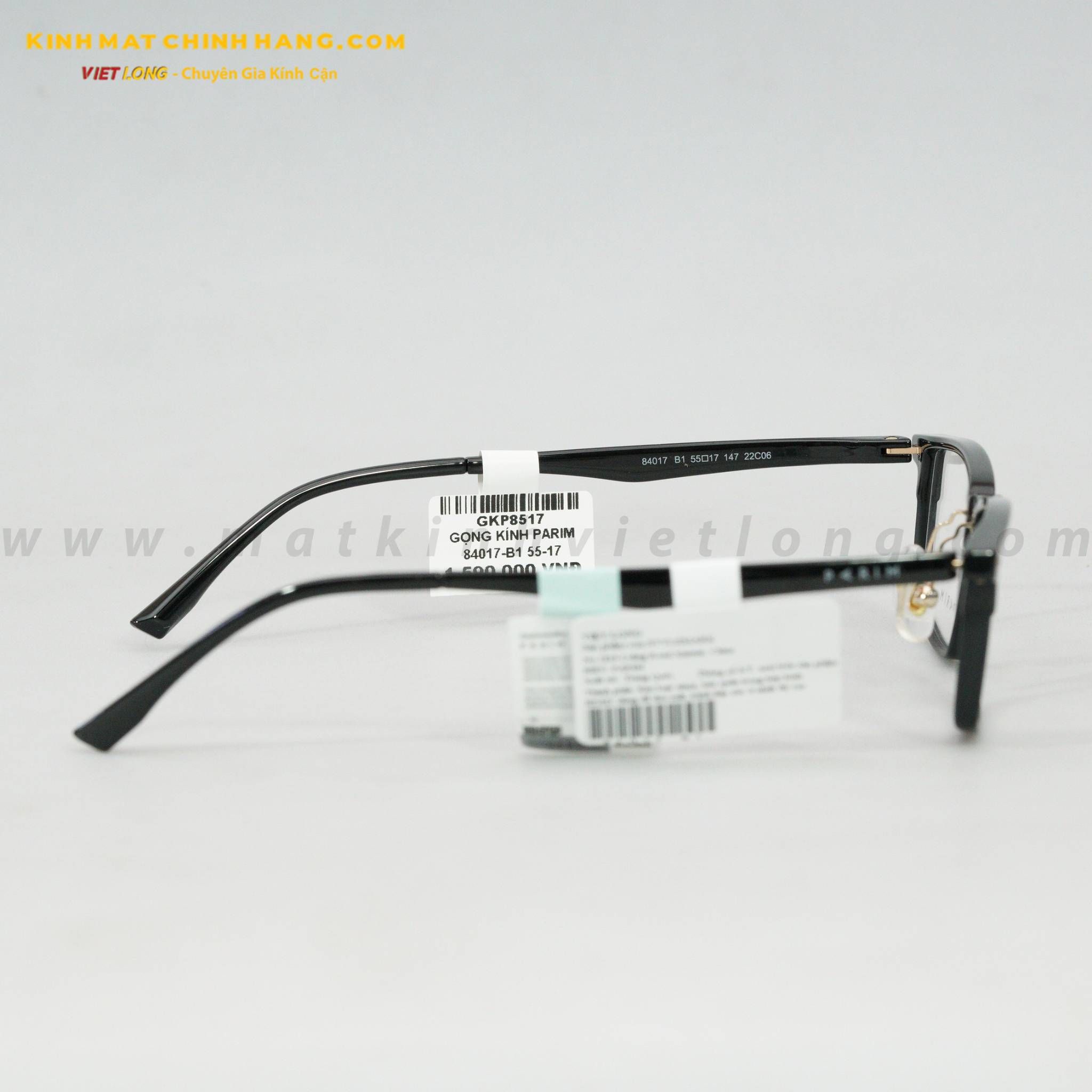  GỌNG KÍNH PARIM 84017-B1 55-17 
