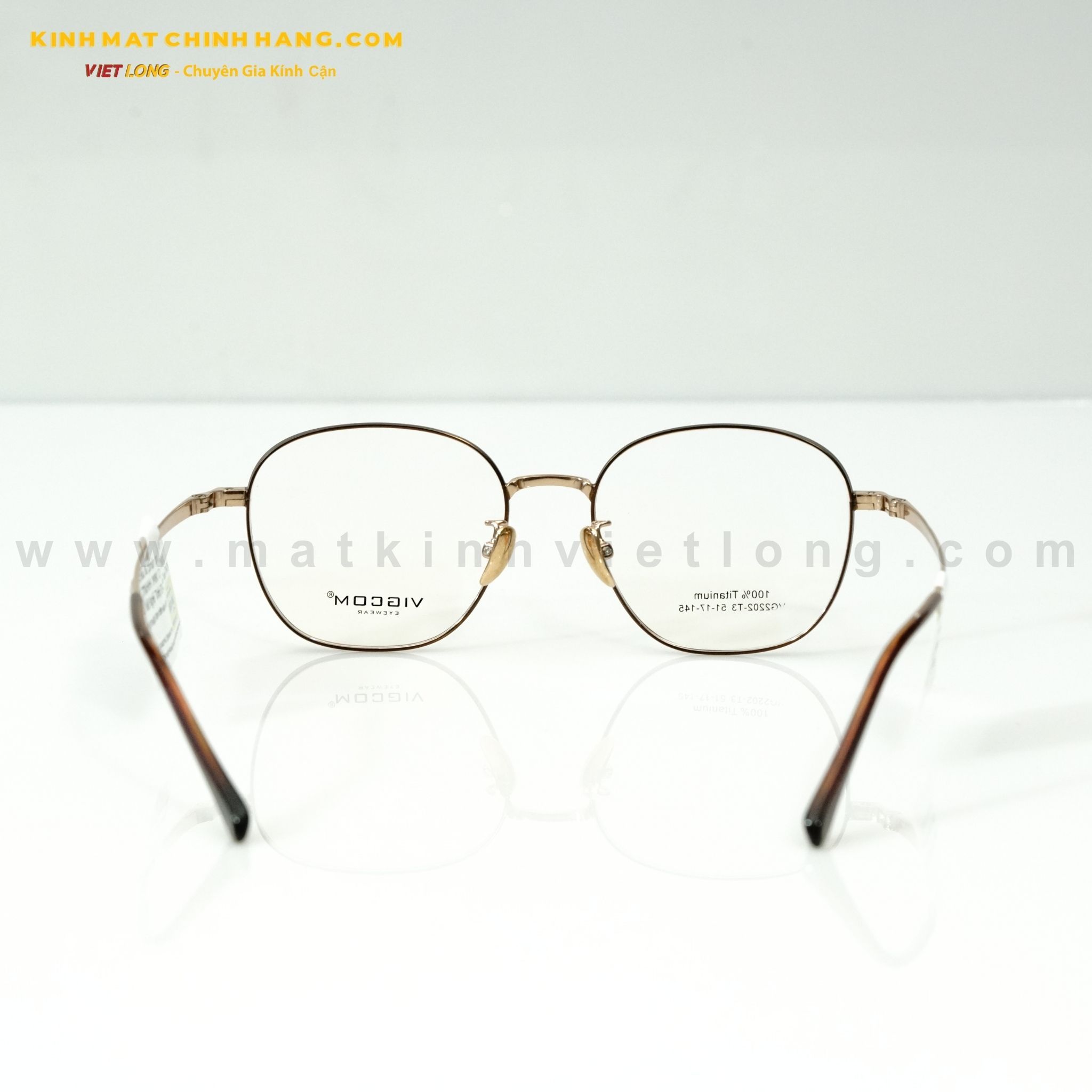  GỌNG KÍNH VIGCOM VG2202-T3 51-17 