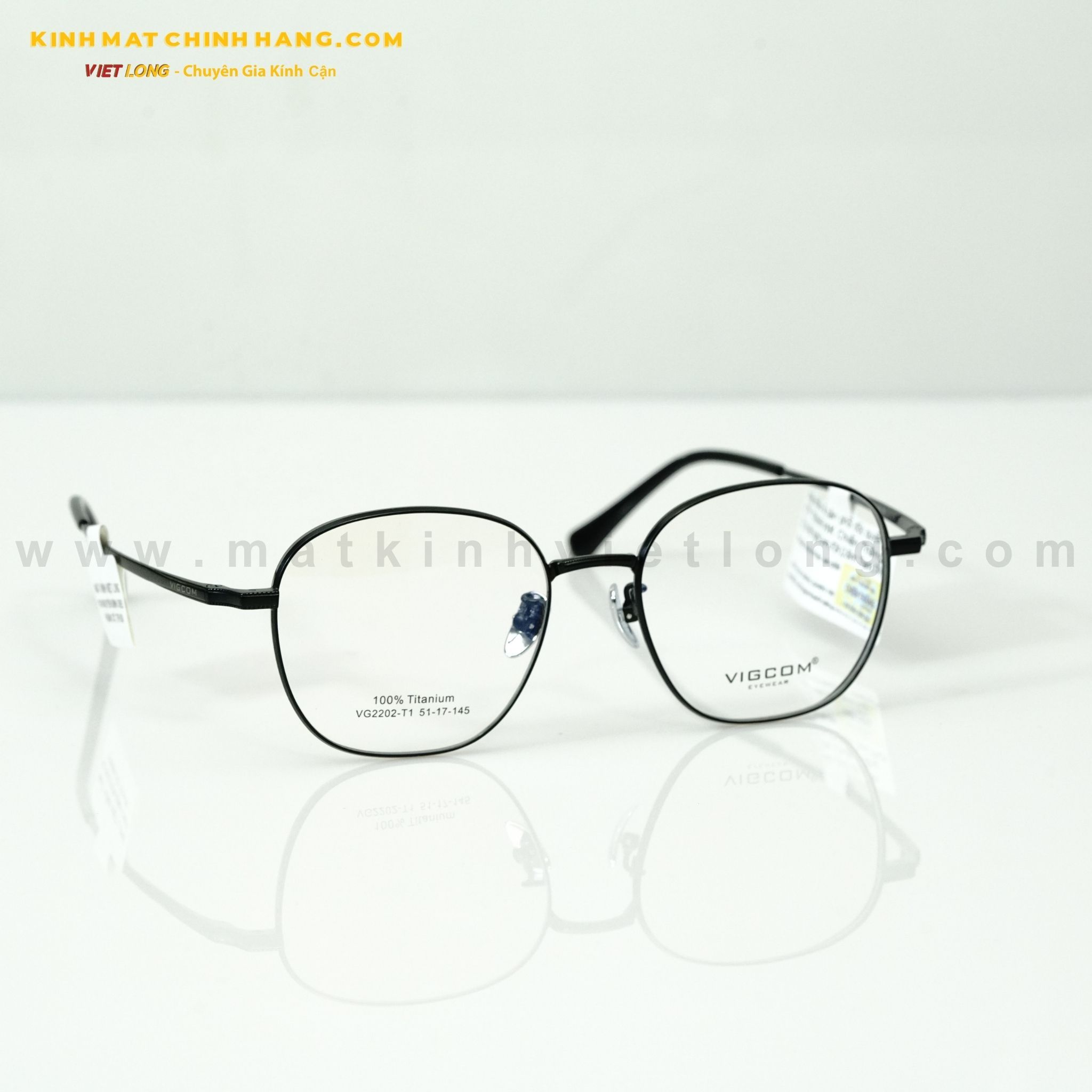  GỌNG KÍNH VIGCOM VG2202-T1 51-17 
