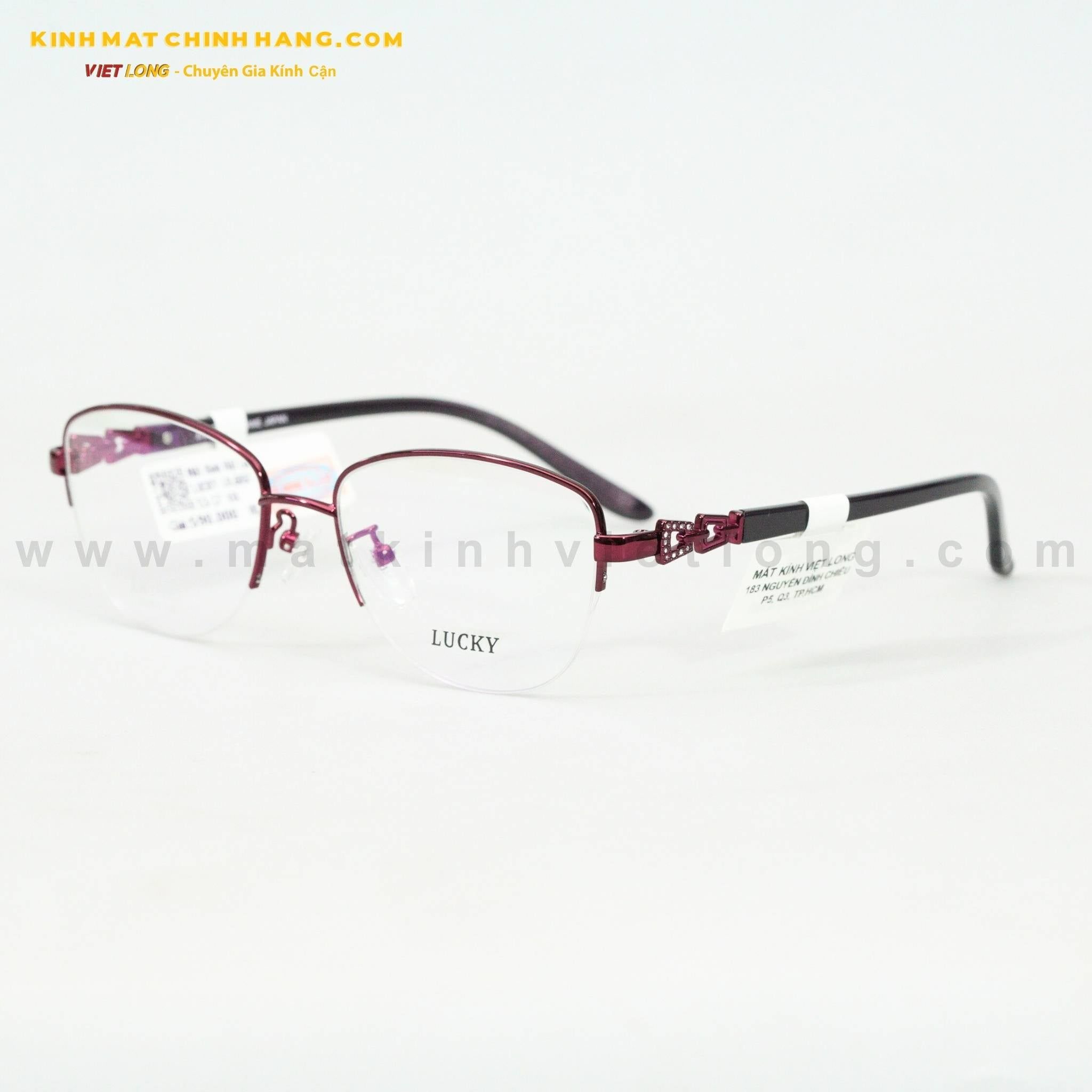  GỌNG KÍNH LUCKY LK6067-VIA 53-17 