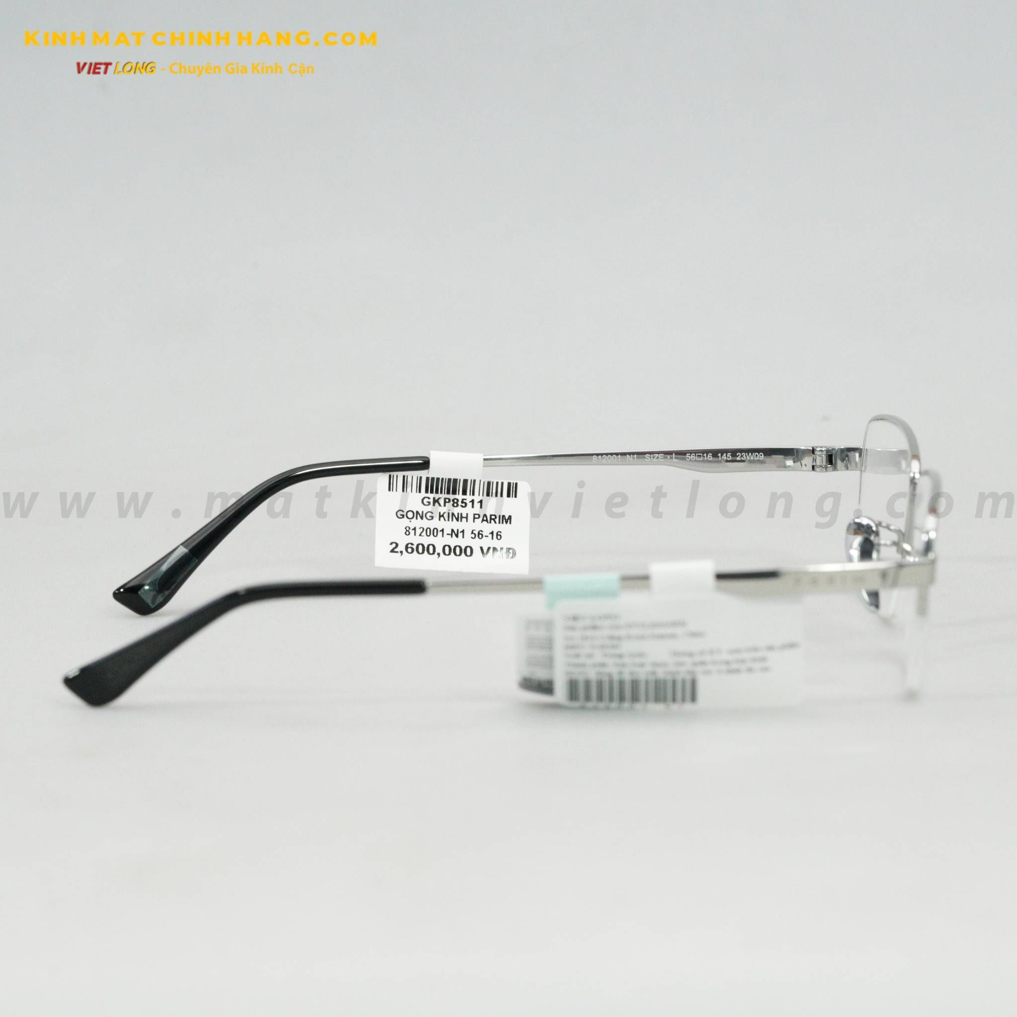  GỌNG KÍNH PARIM 812001-N1 56-16 