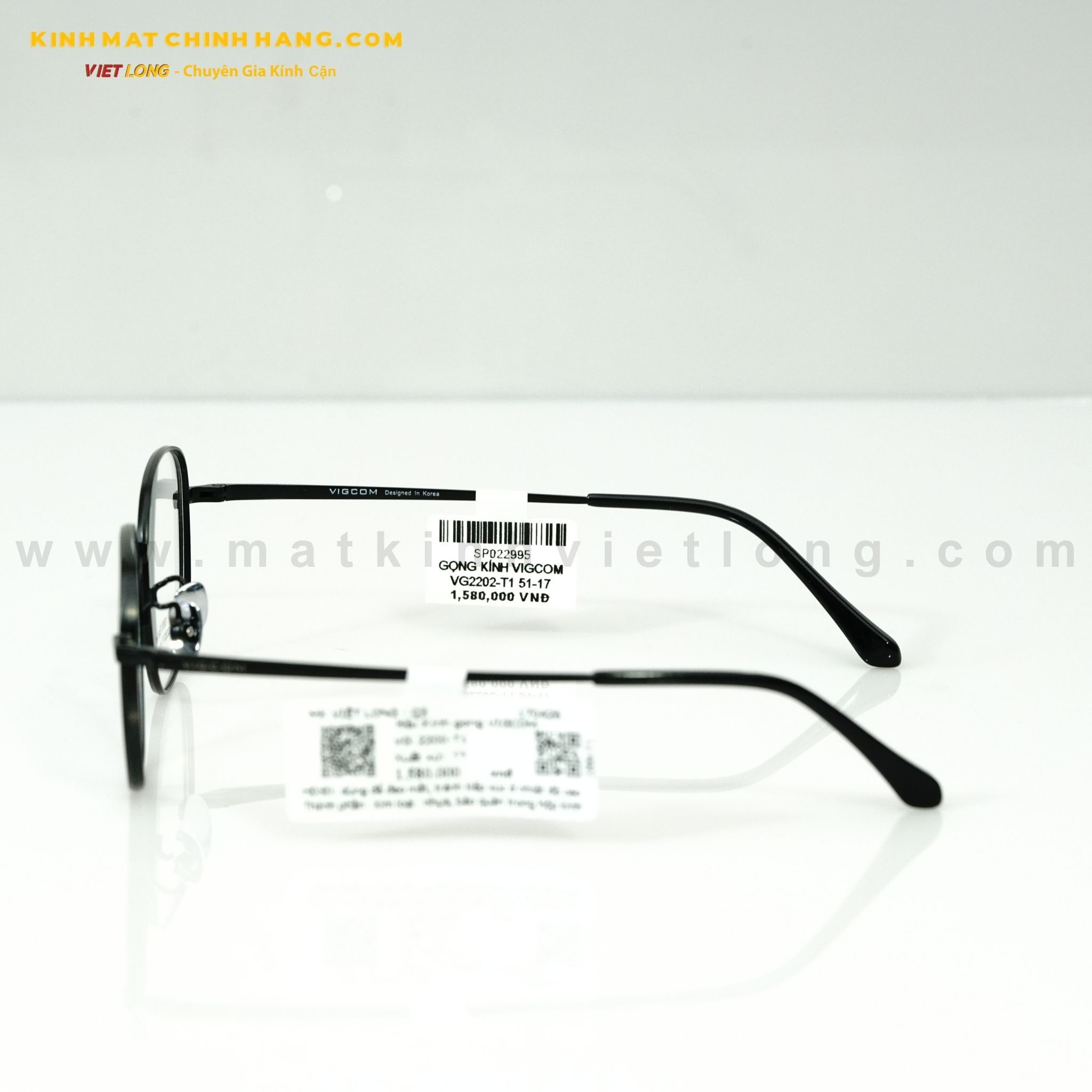  GỌNG KÍNH VIGCOM VG2202-T1 51-17 