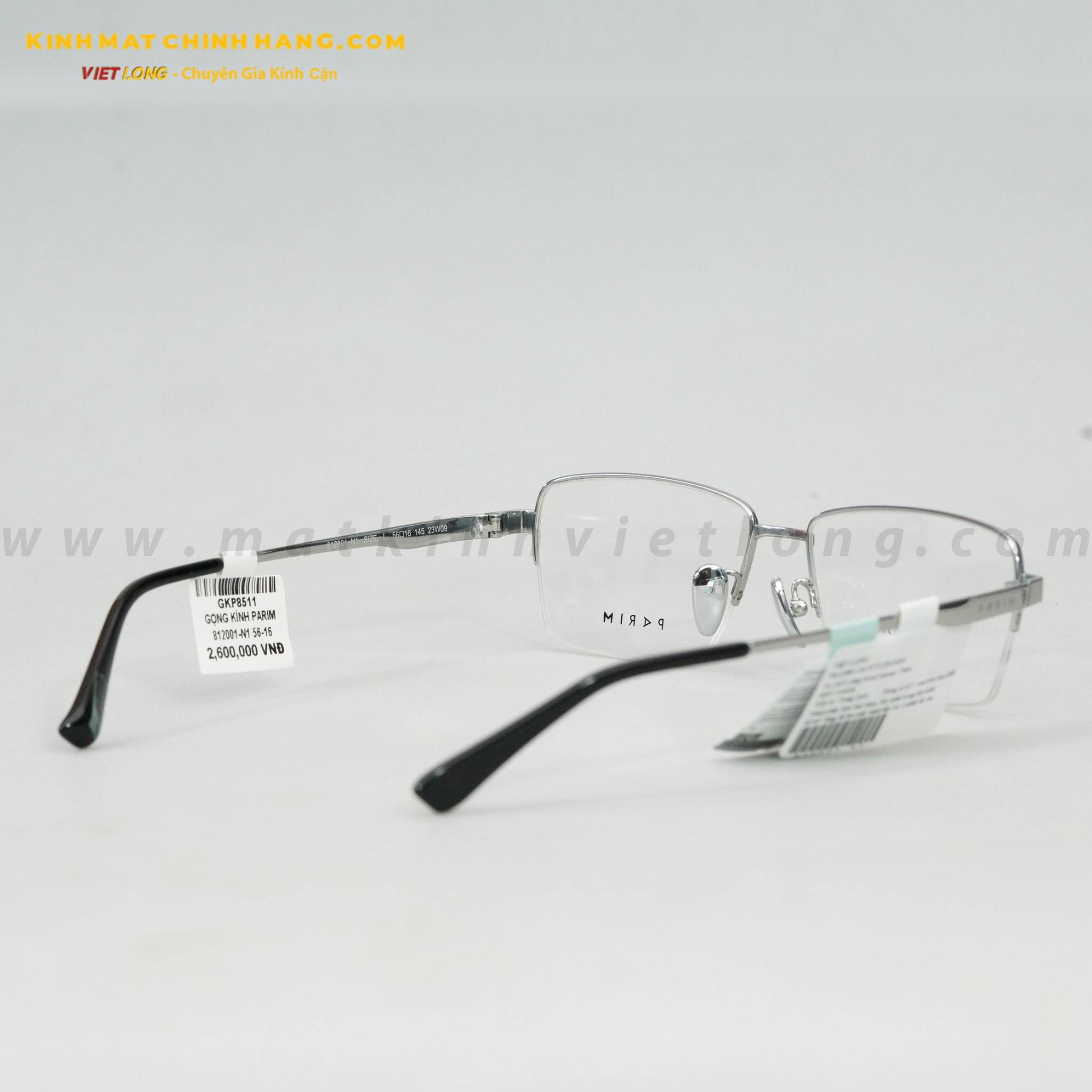  GỌNG KÍNH PARIM 812001-N1 56-16 