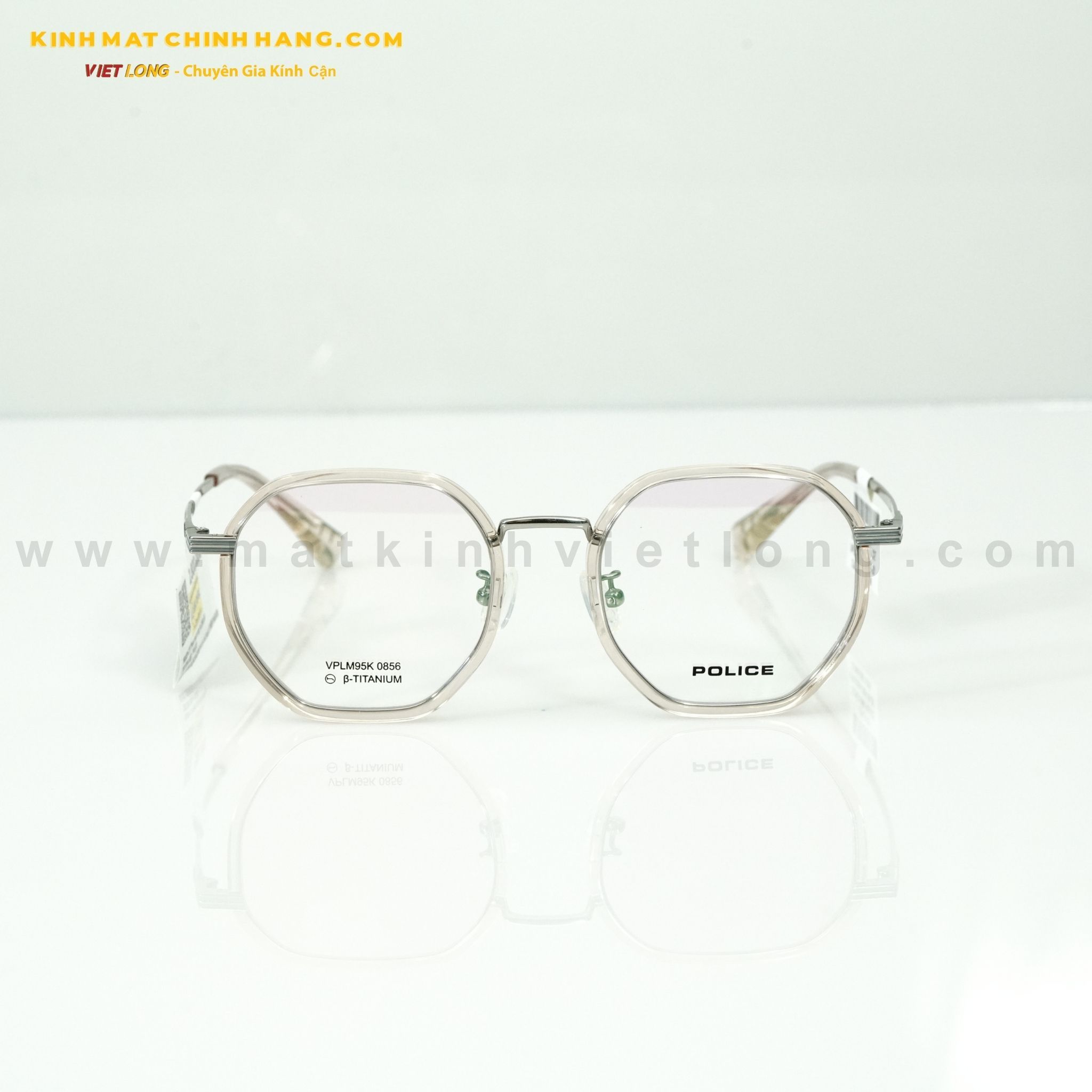  GỌNG KÍNH POLICE VPLM95K-0856 50-20 
