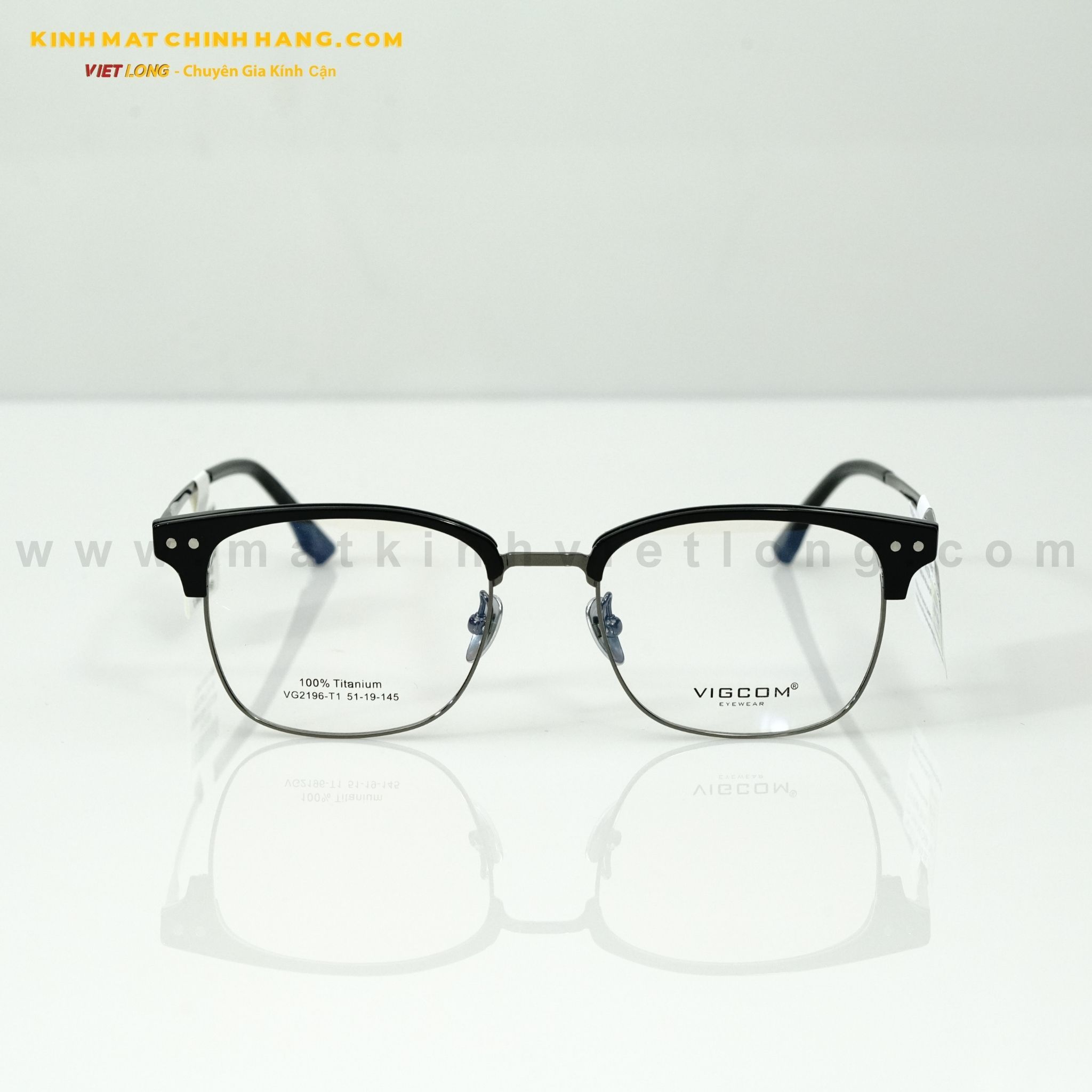  GỌNG KÍNH VIGCOM VG2196-T1 51-19 
