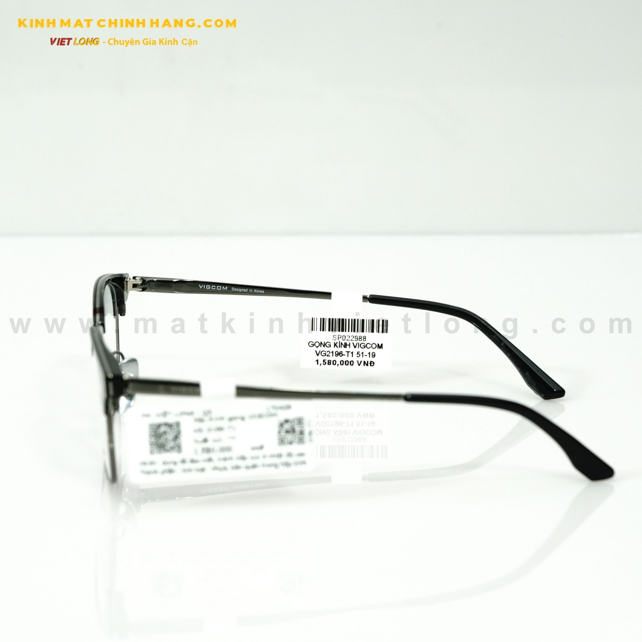  GỌNG KÍNH VIGCOM VG2196-T1 51-19 